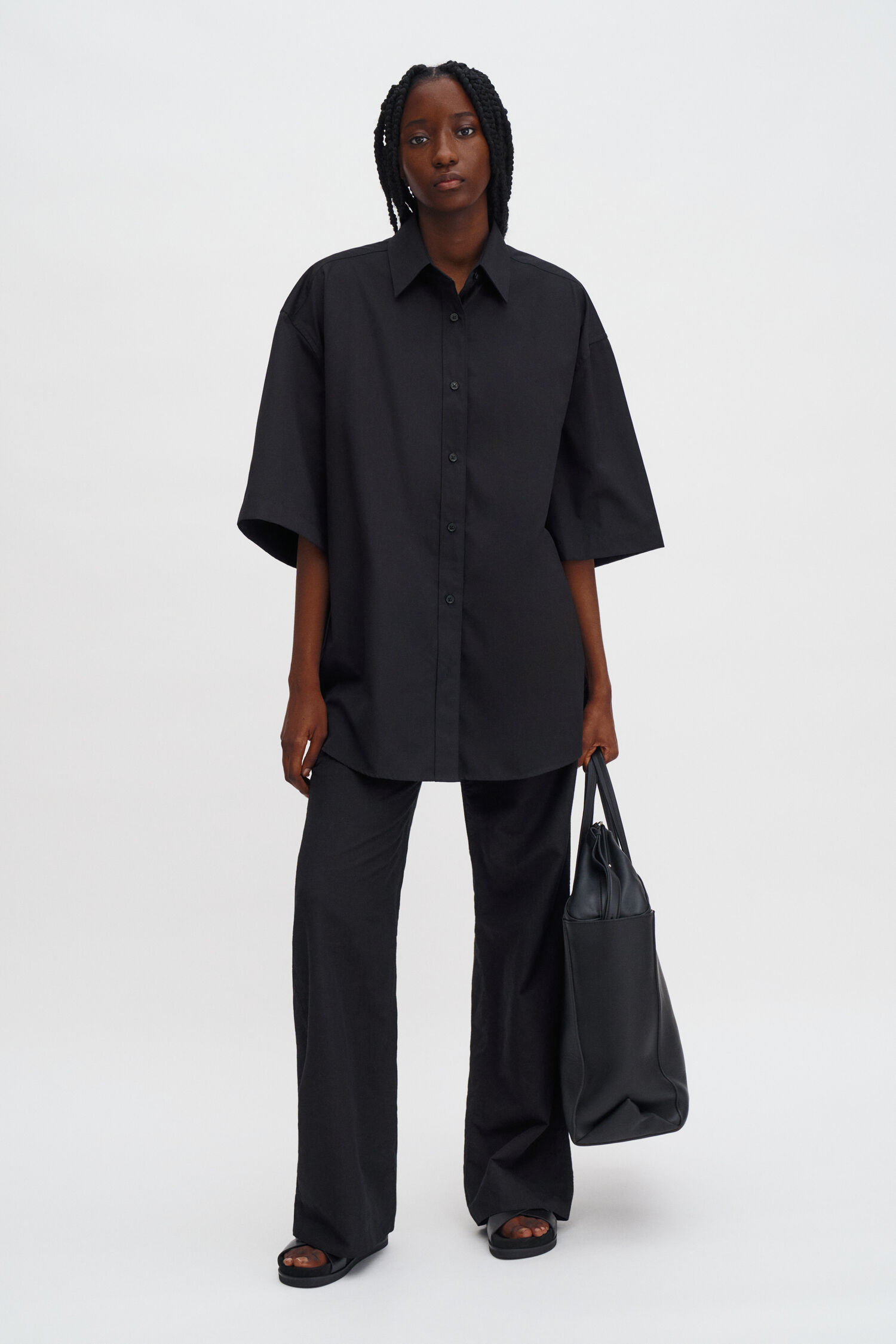 Oversized Short Sleeve Shirt