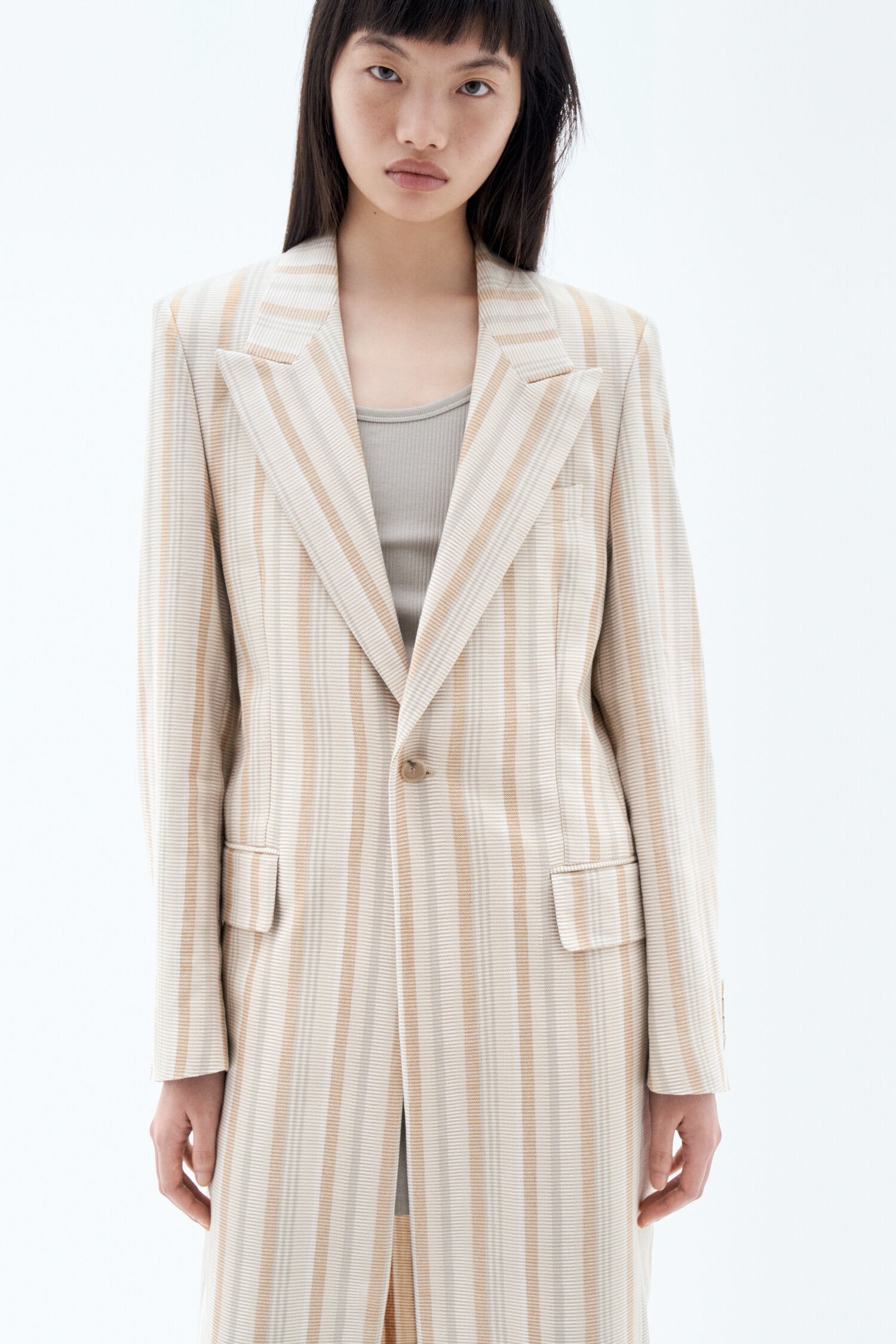 Long Blazer Coat