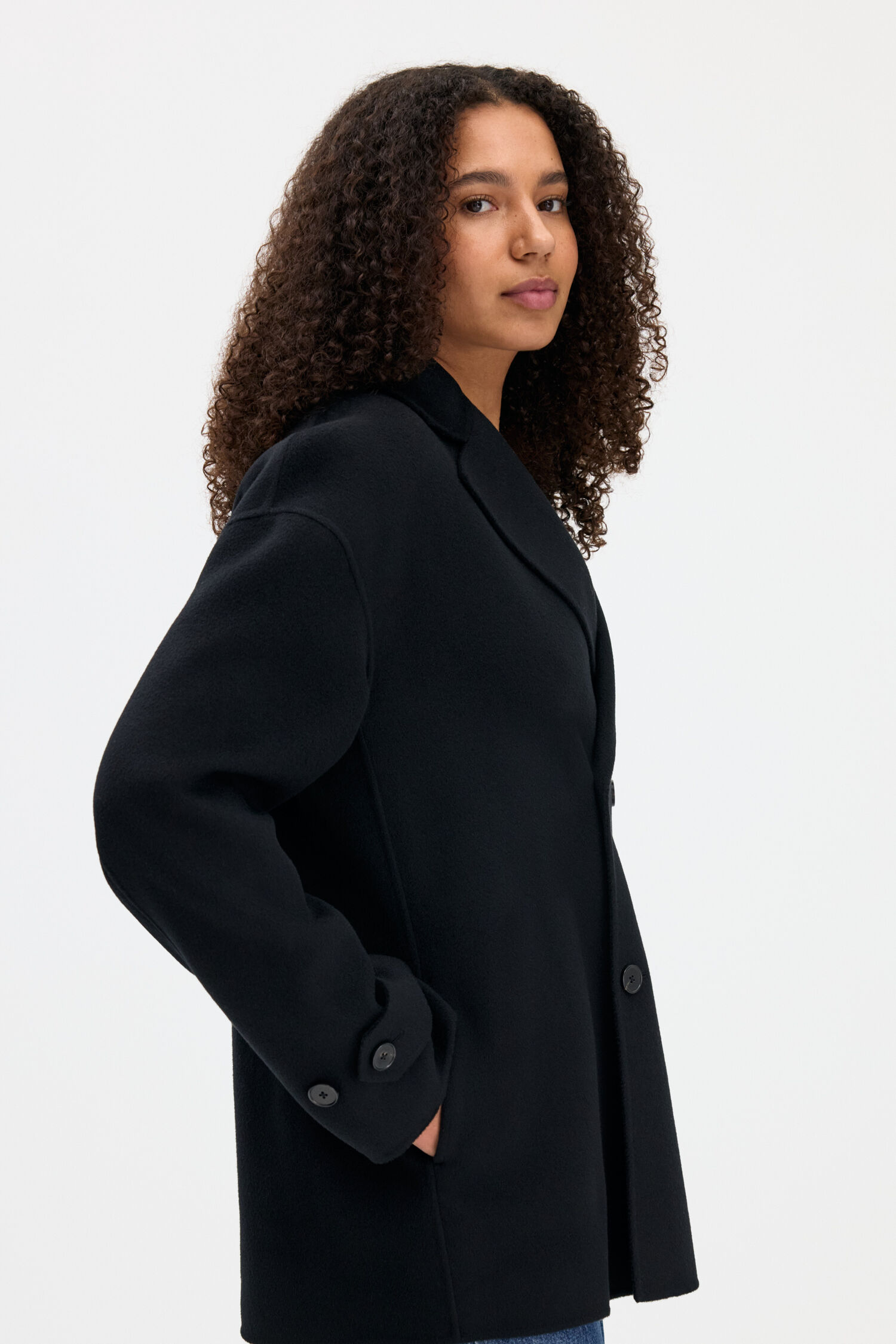 Wool Doubl&eacute; Jacket