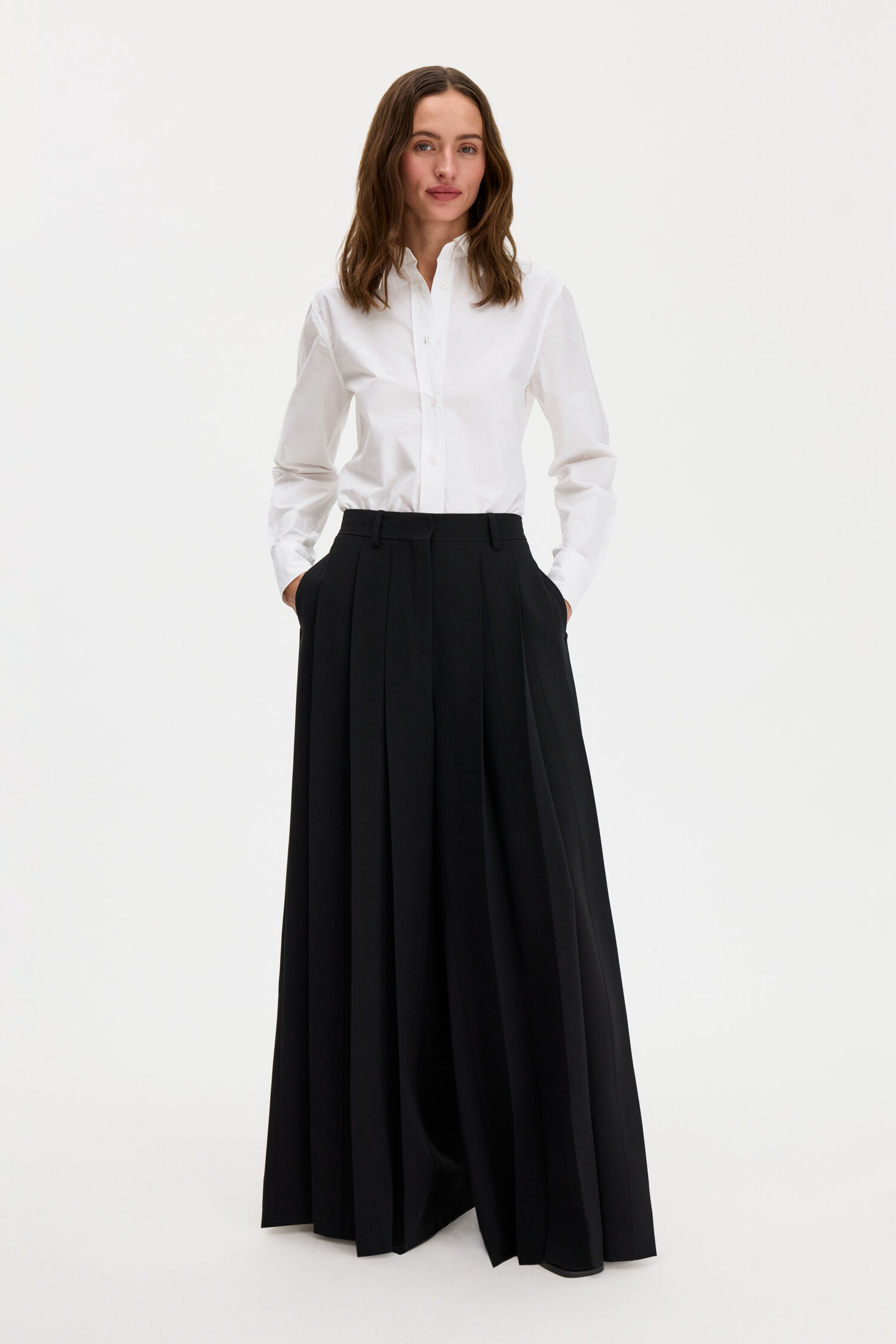 Fully Pleated Trousers