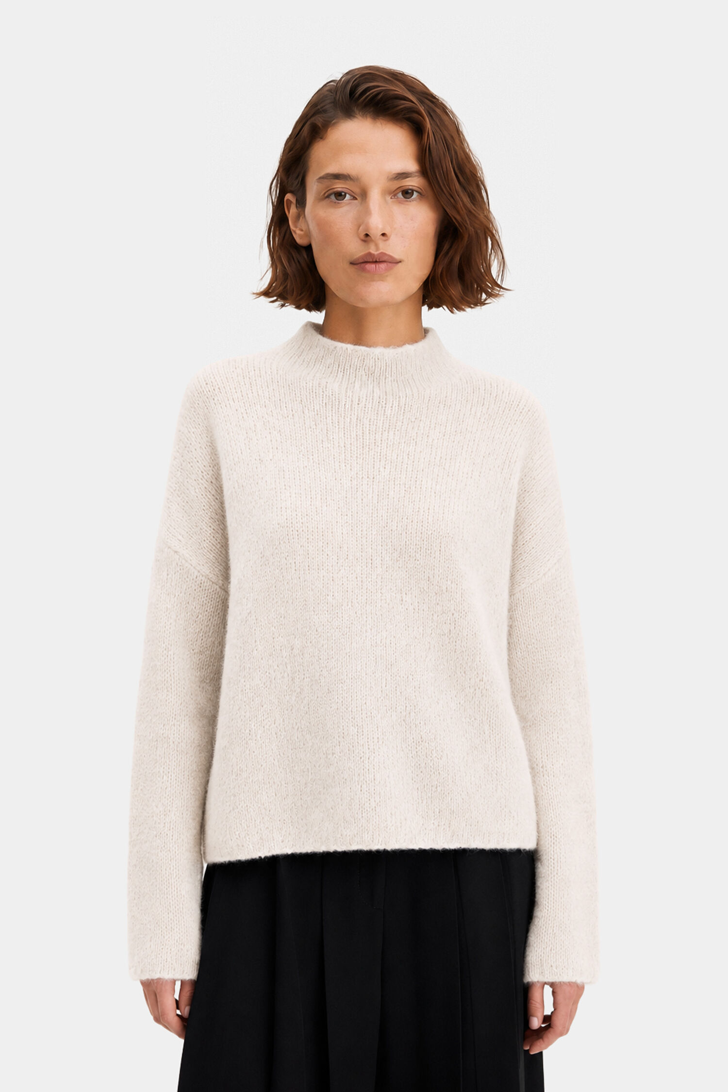 Alpaca Funnelneck Sweater