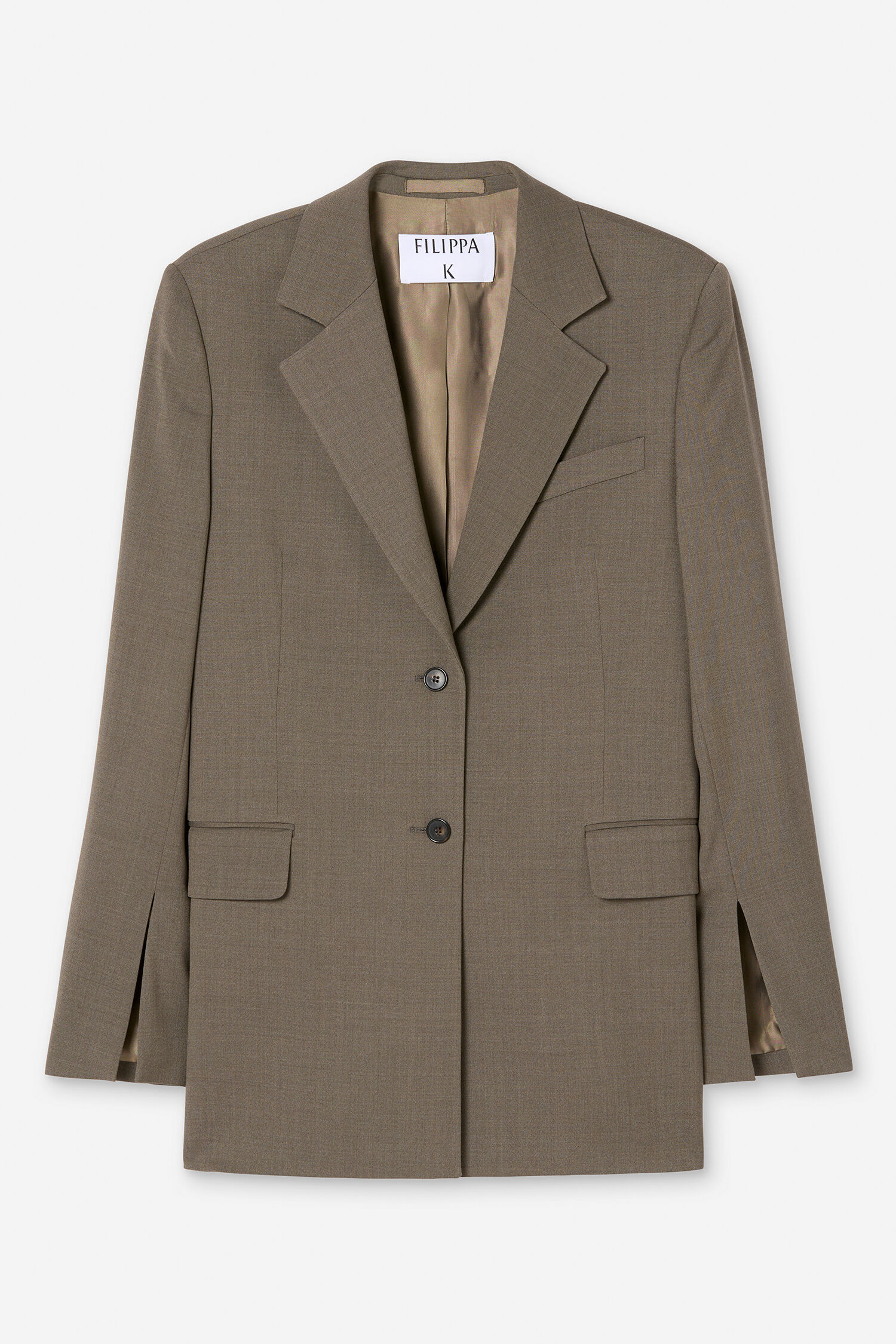Slit Blazer