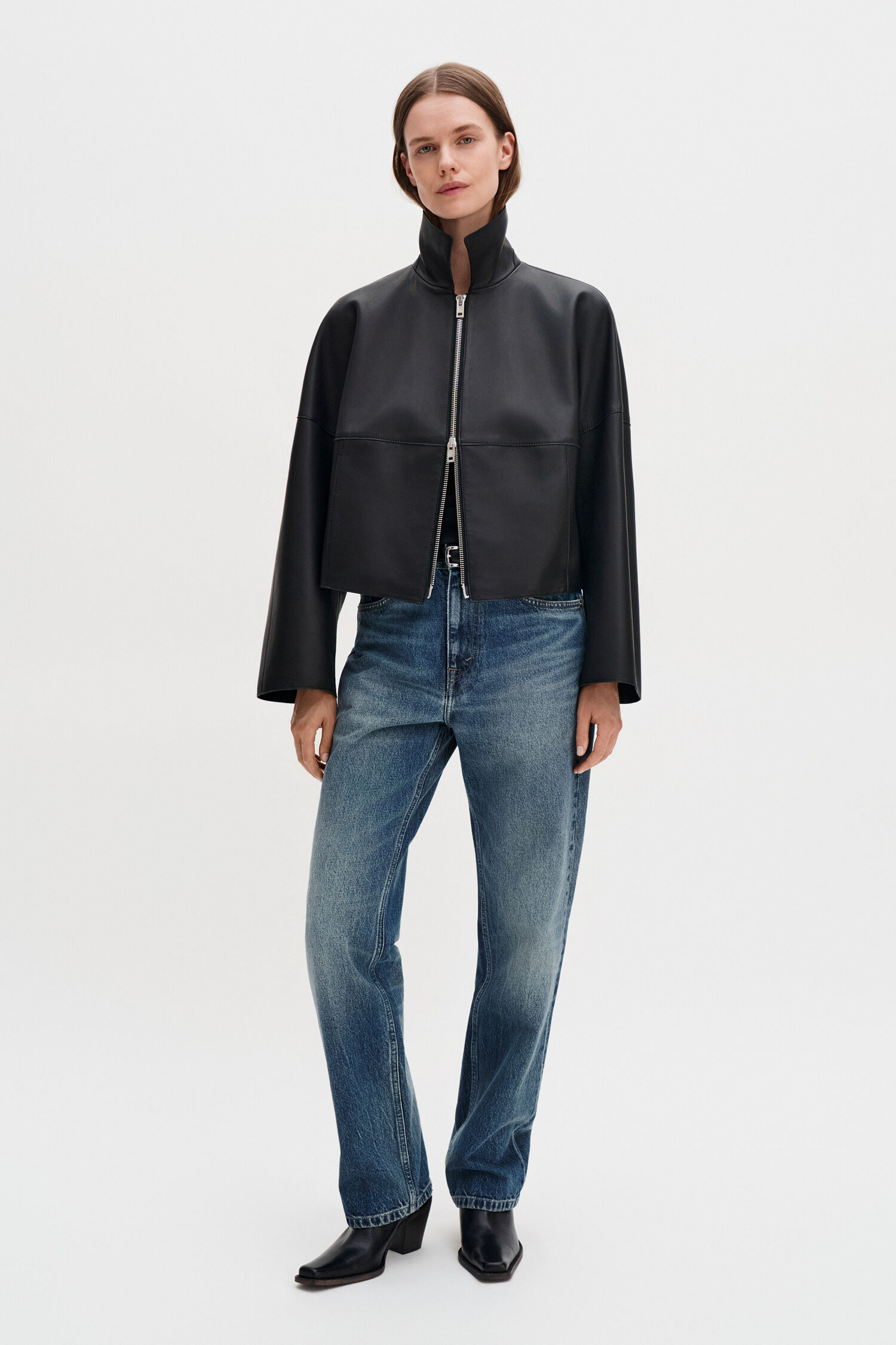 Leather Coach Jacket