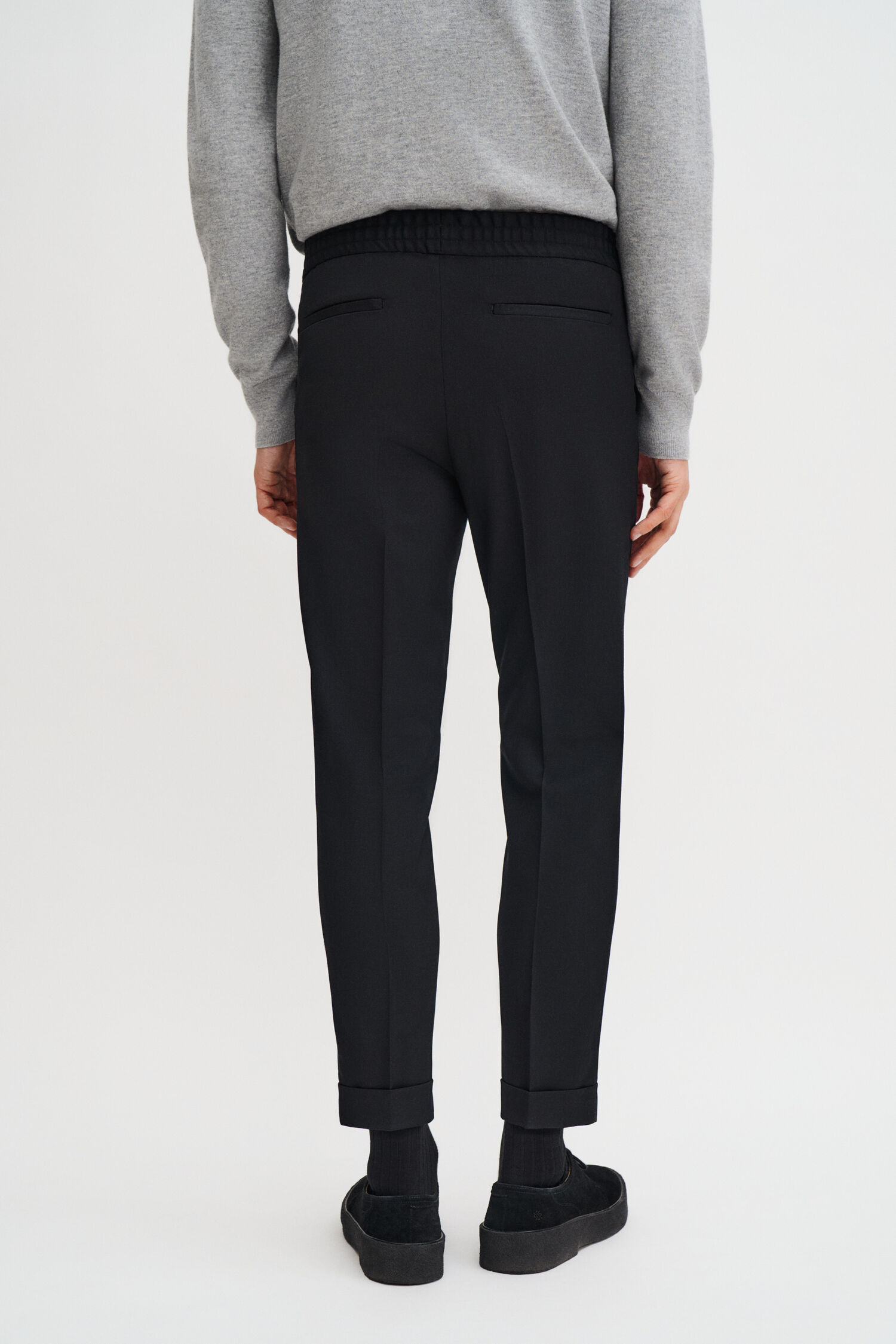 Terry Cropped Trousers
