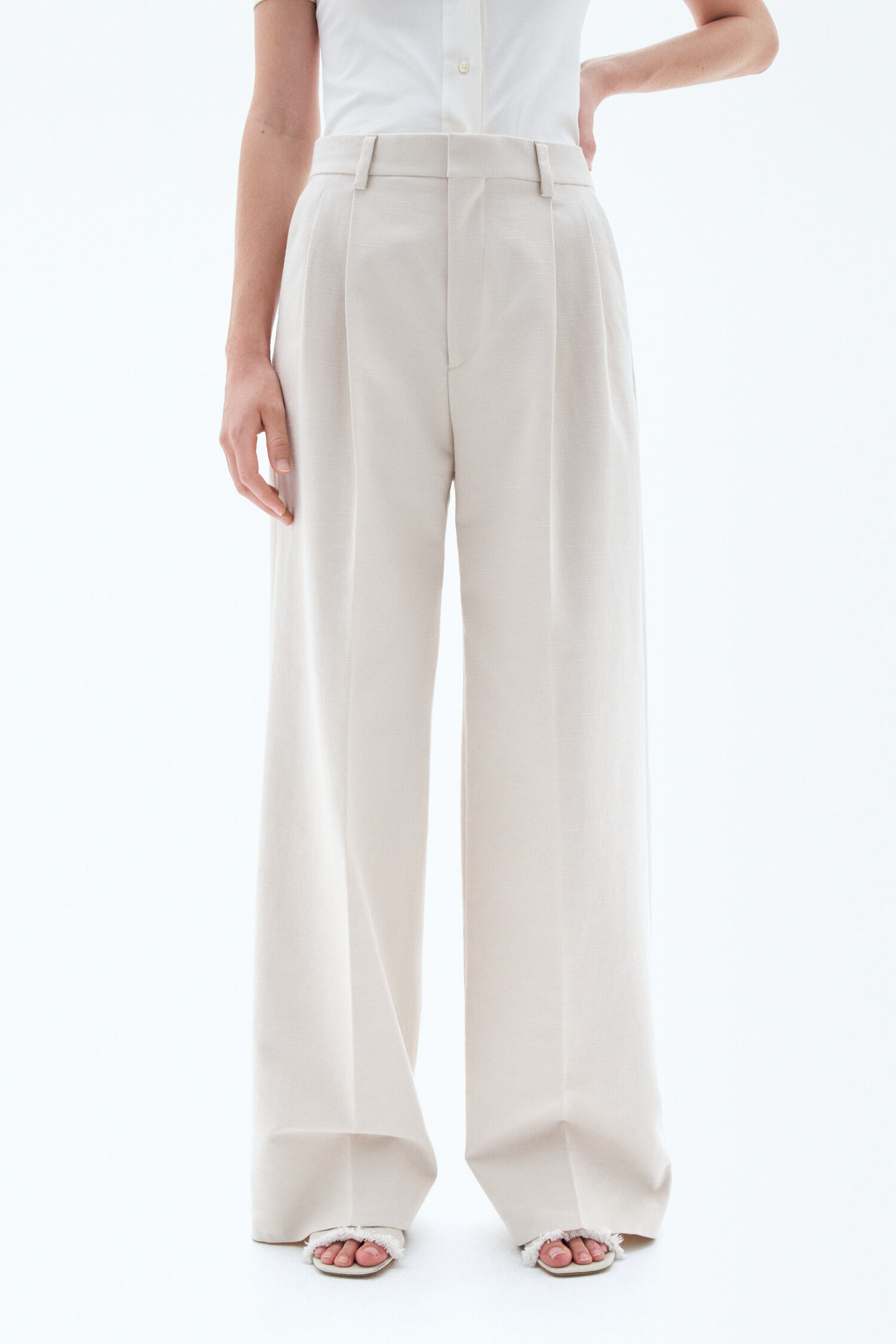 Darcey Cotton Linen Trousers