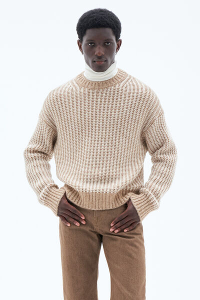 Tweekleurige sweater