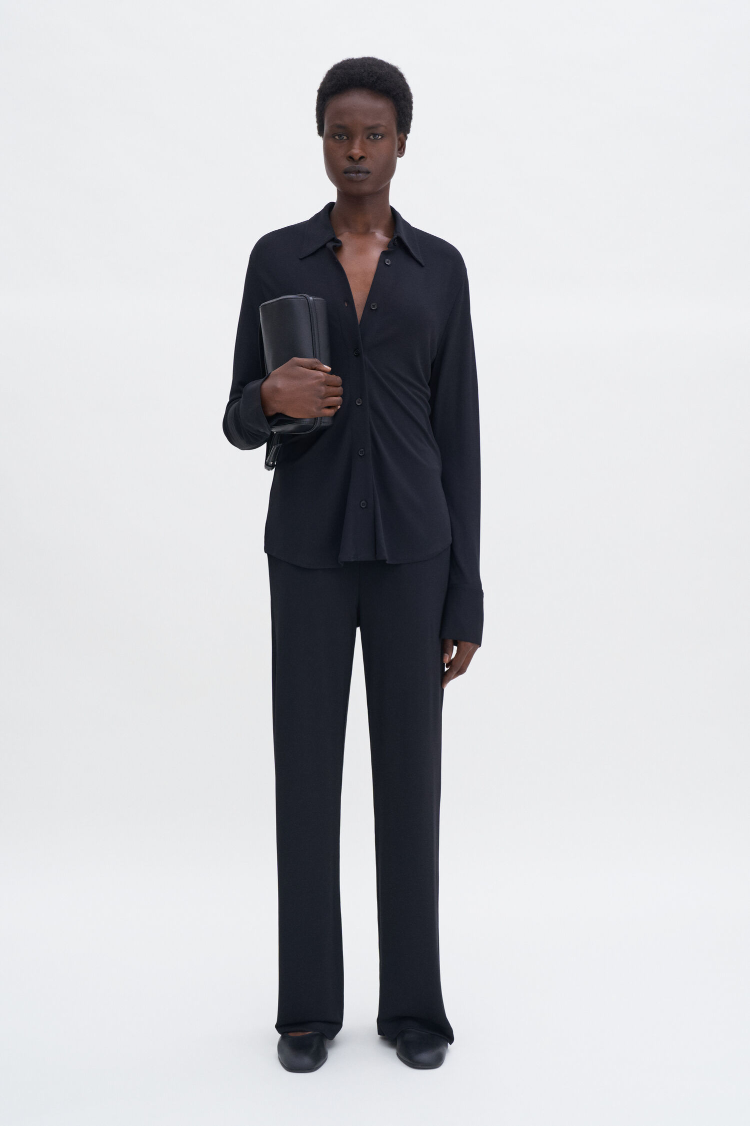 Fluid Jersey Trousers