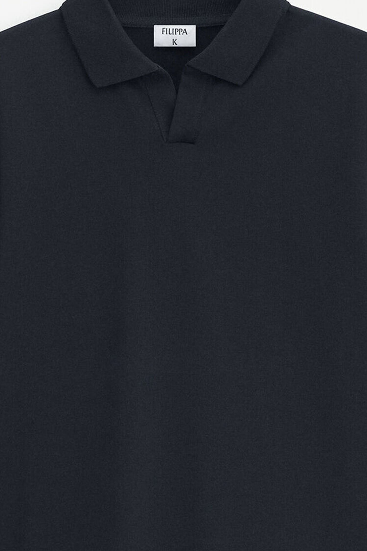 Stretch Cotton Polo T-Shirt