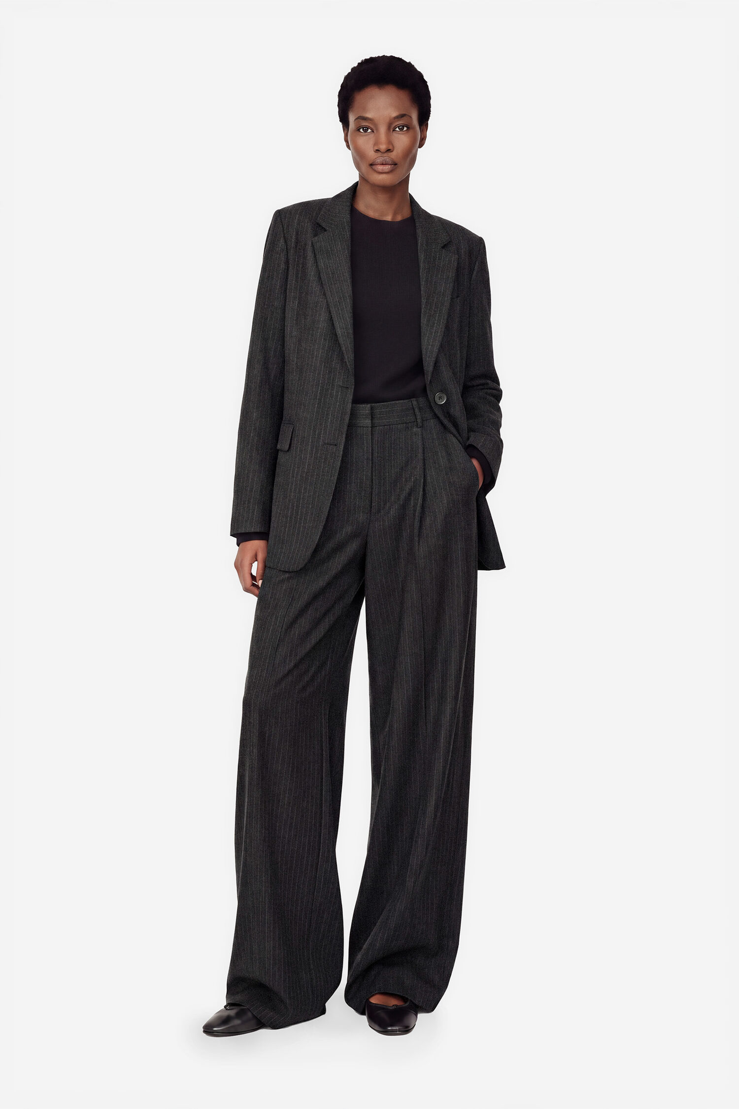 Delilah Flannel Blazer