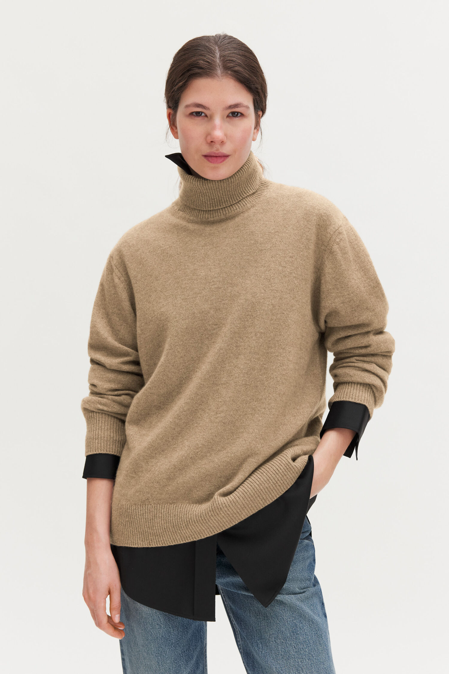 Cashmere Turtleneck Sweater