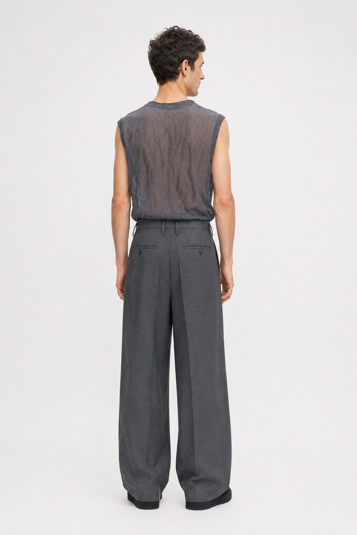 Crinkled Vest