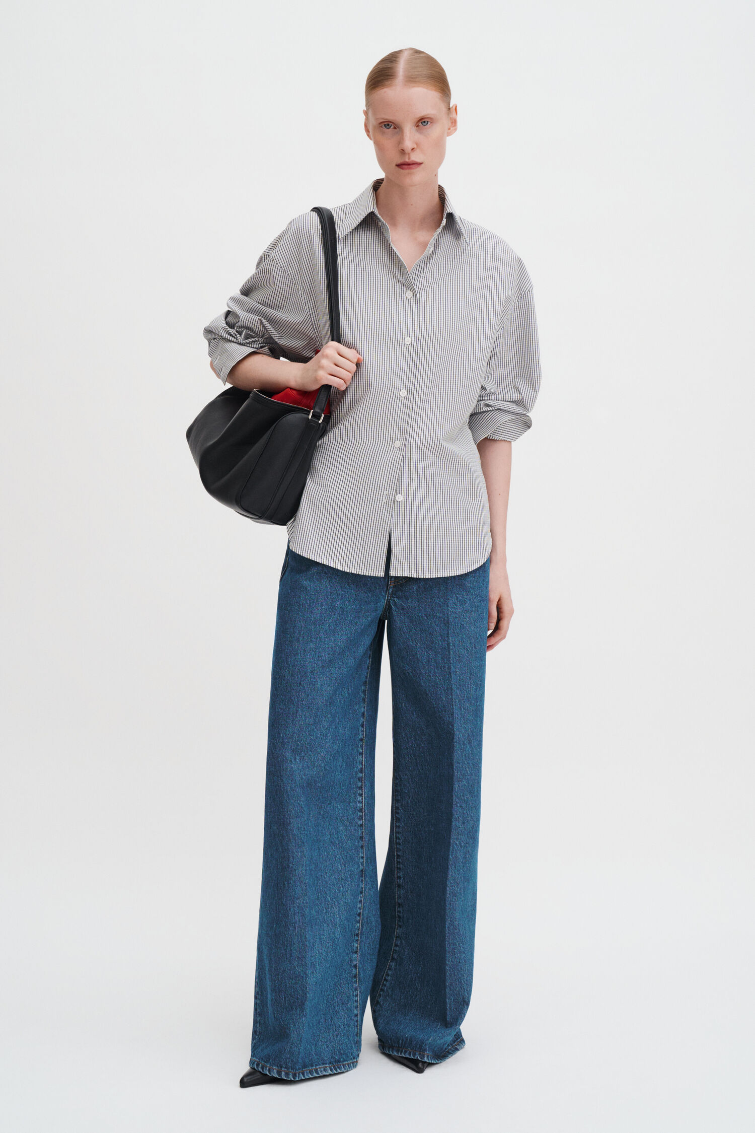 Hourglass Microcheck Shirt