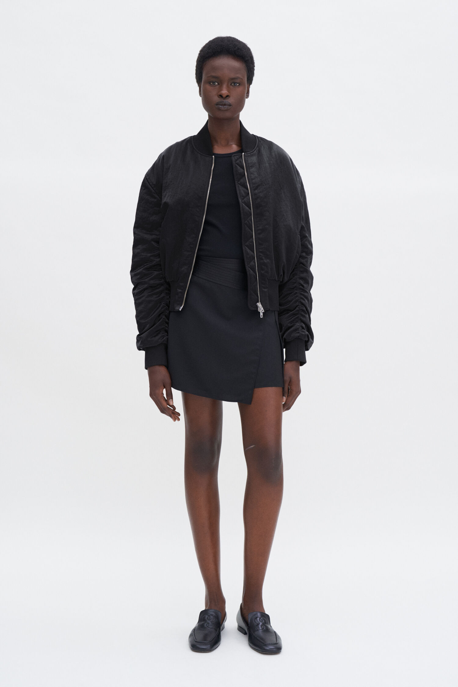 Nylon Zip Jacket