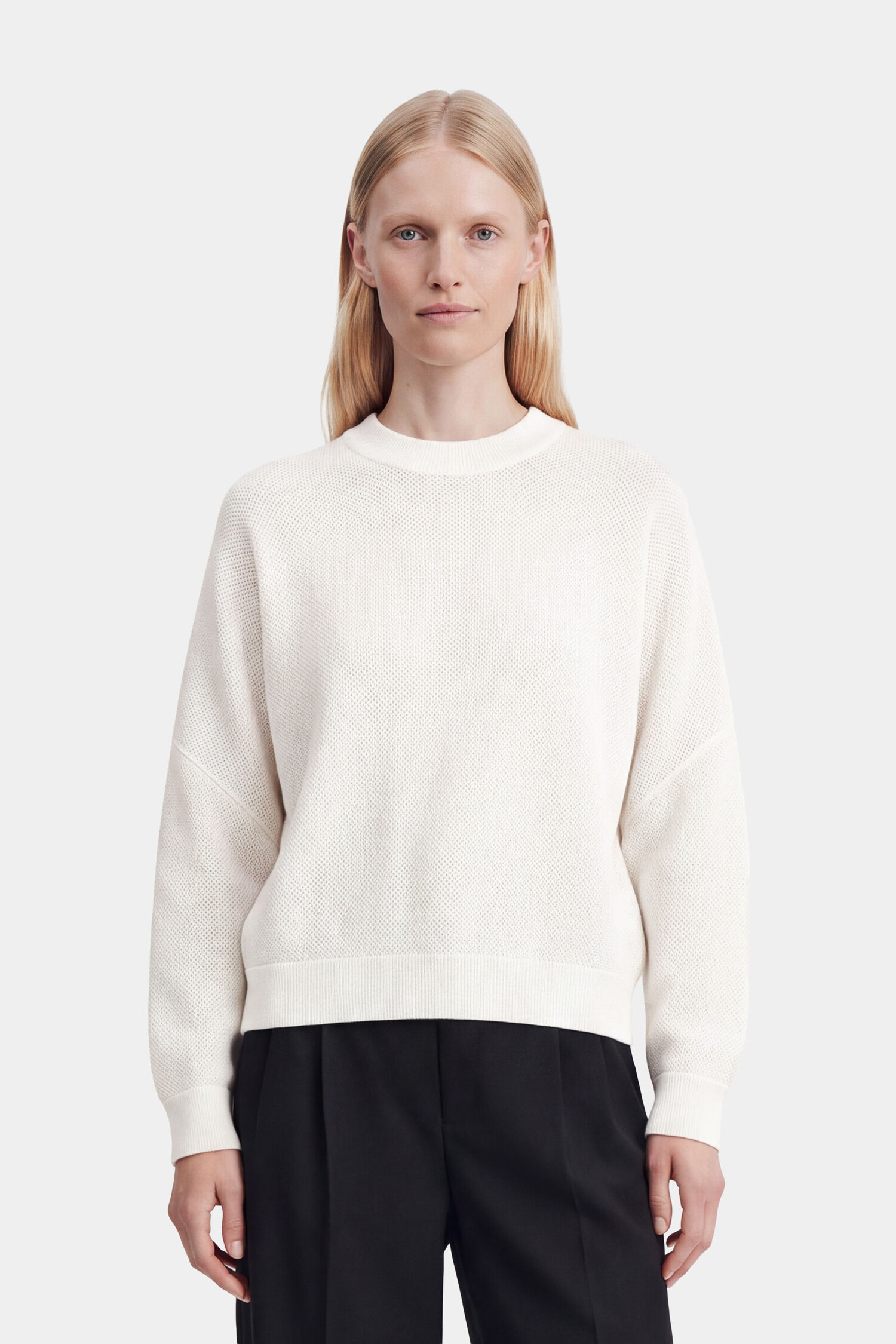 Mesh Knit Sweater