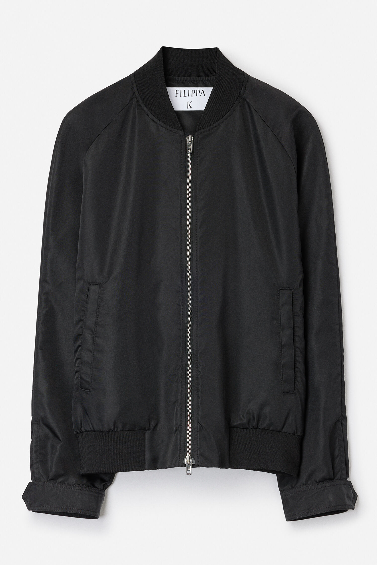 Technical Bomber Jacket - Black | FILIPPA K