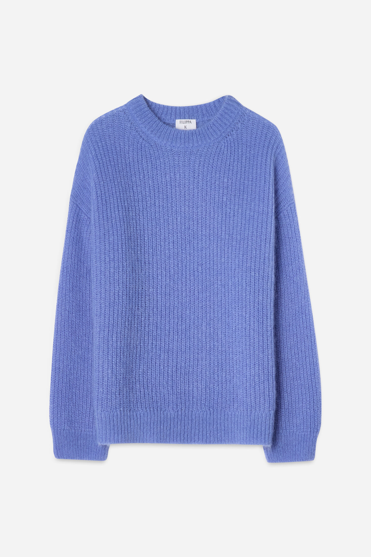 Ribbed Mohair Sweater