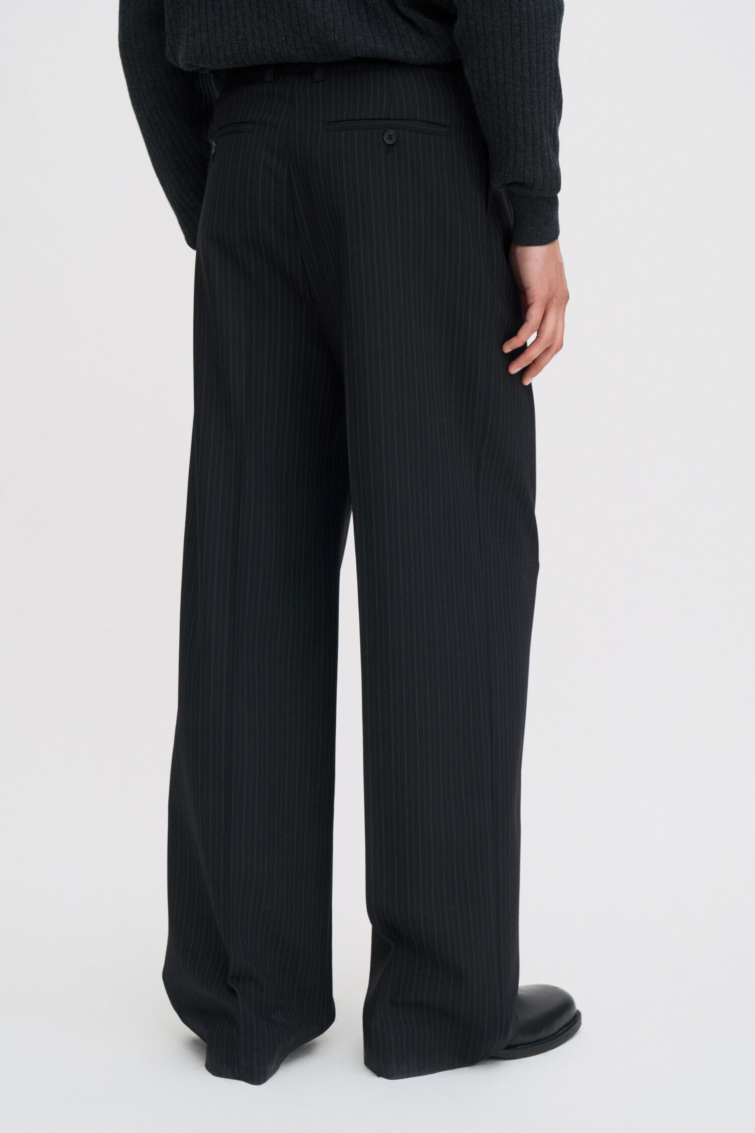 Milo Pinstripe Trousers