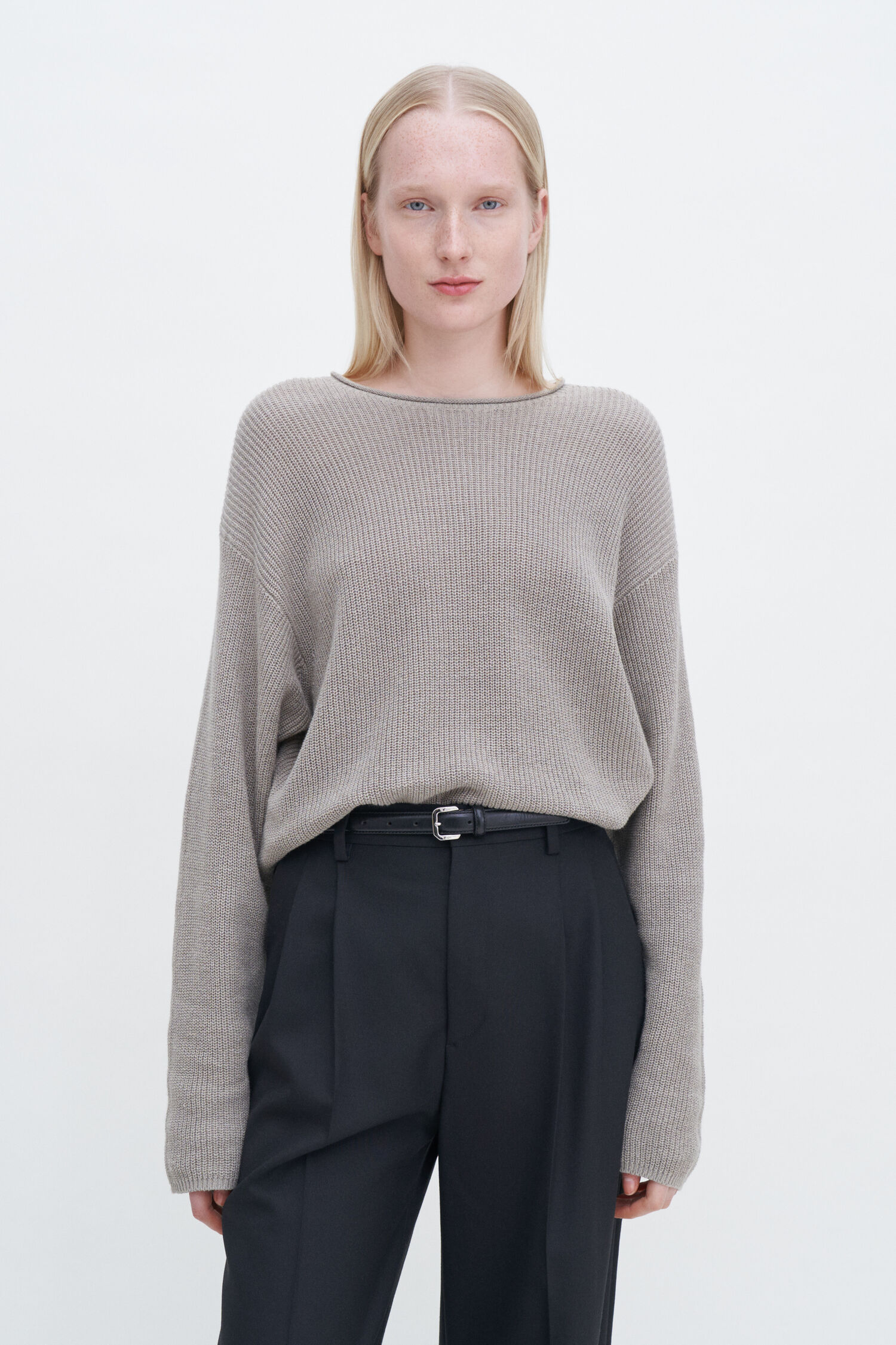 Relaxed Linen Sweater
