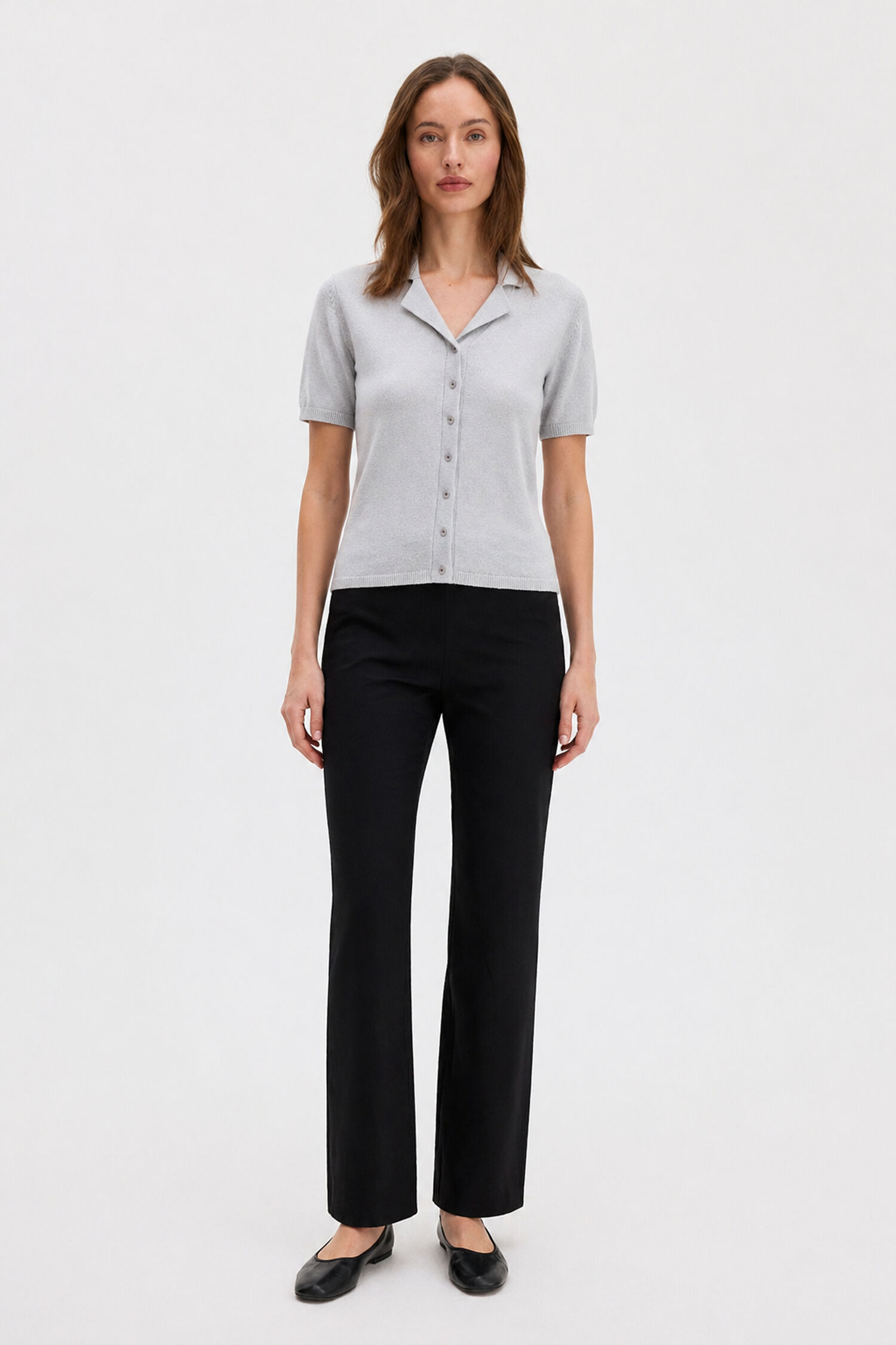 Cotton Linen Knit Top