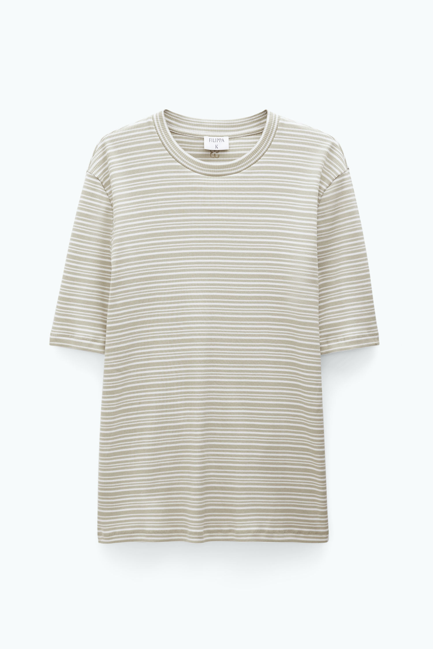 Striped Rib Tee