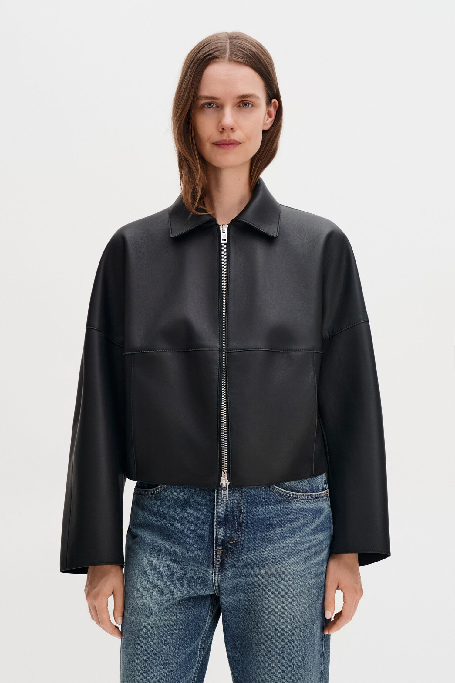Leather Coach Jacket