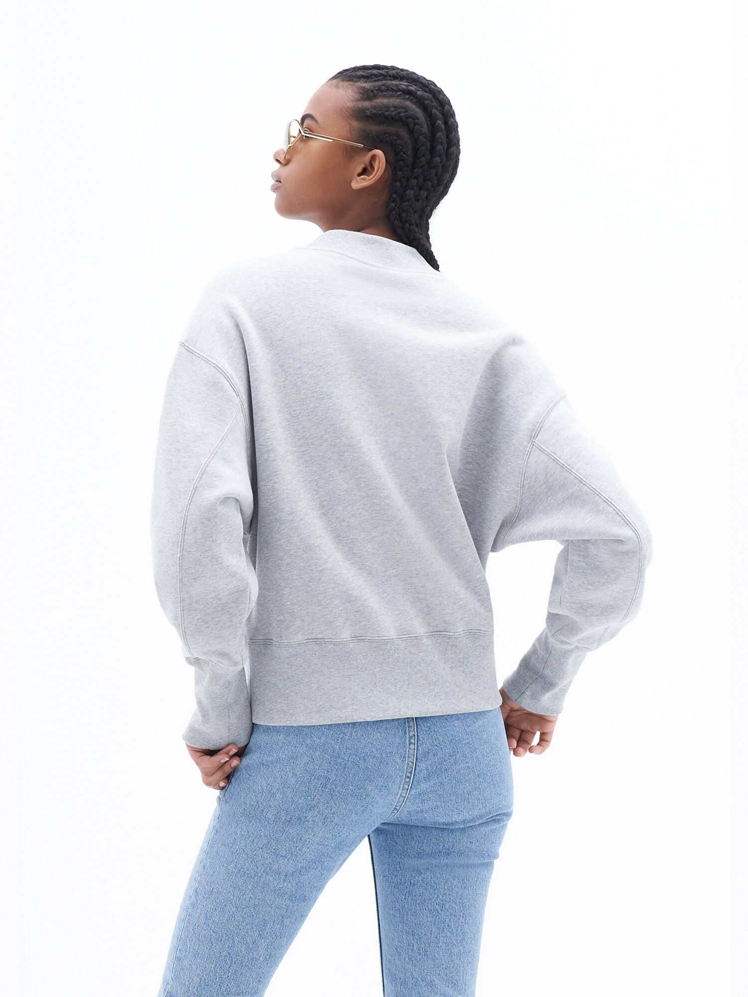 Filippa k 2025 oversized brushed sweatshirt