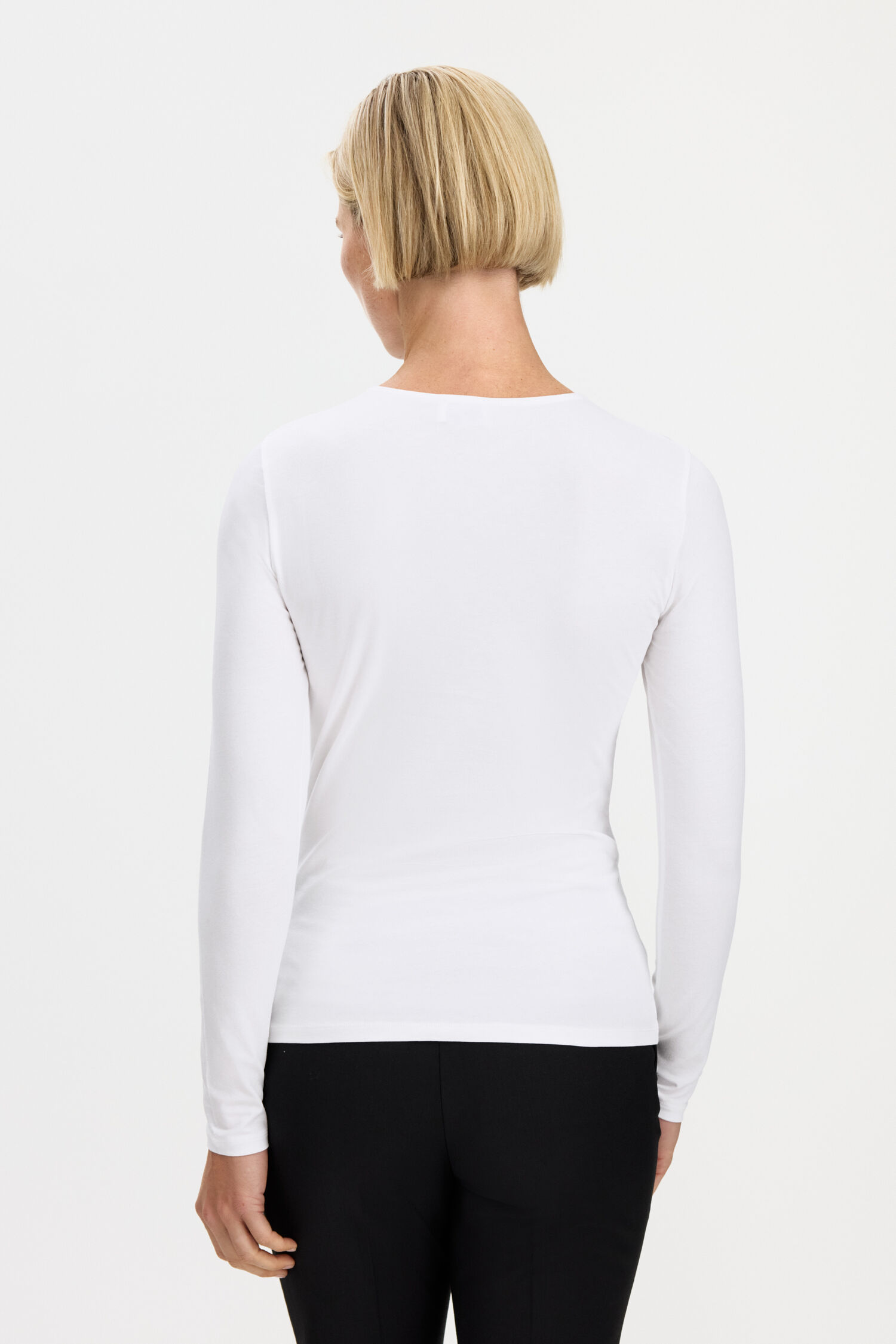 Cotton Stretch Long Sleeve