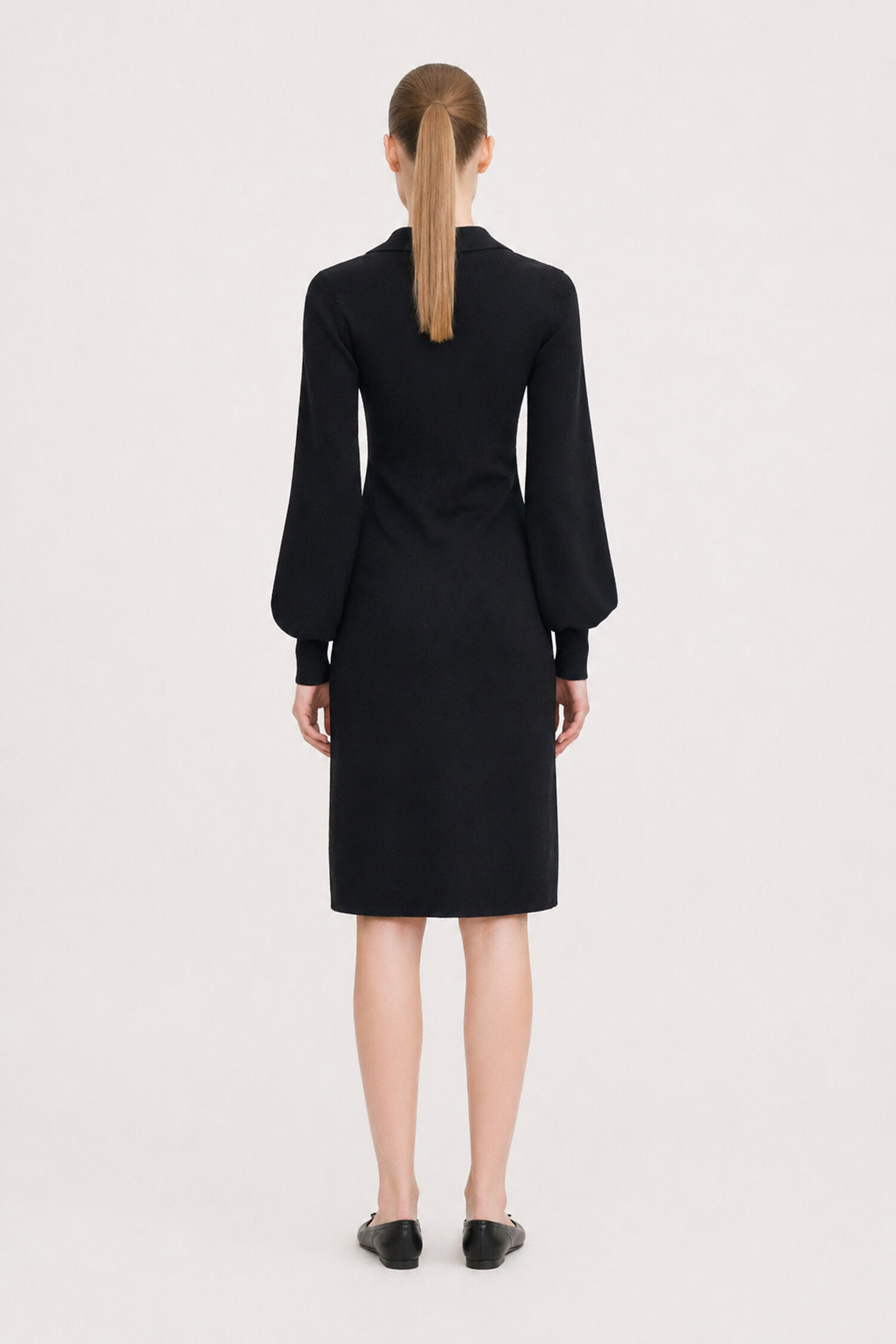 Knit Polo Dress