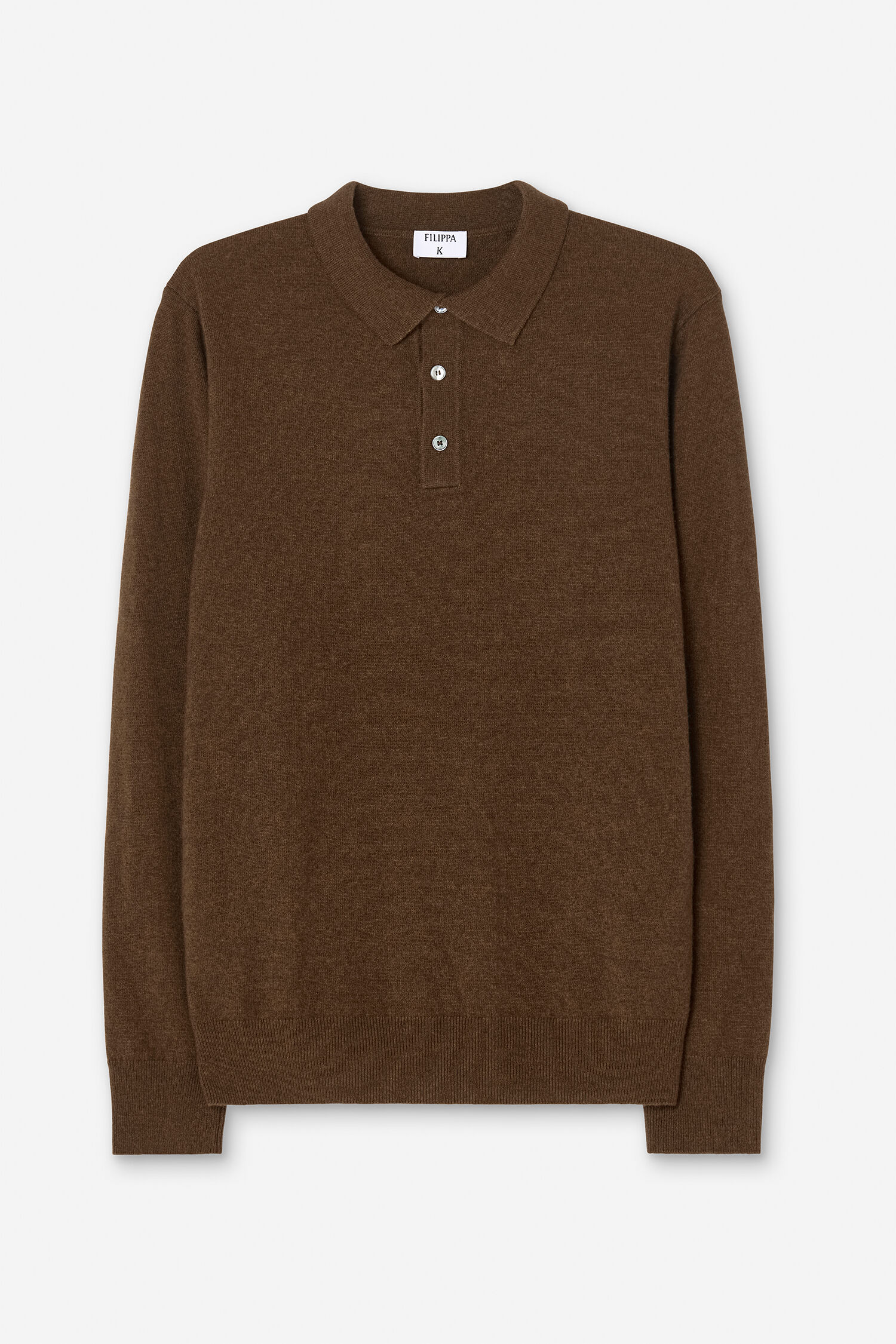 Soft Wool Polo Shirt
