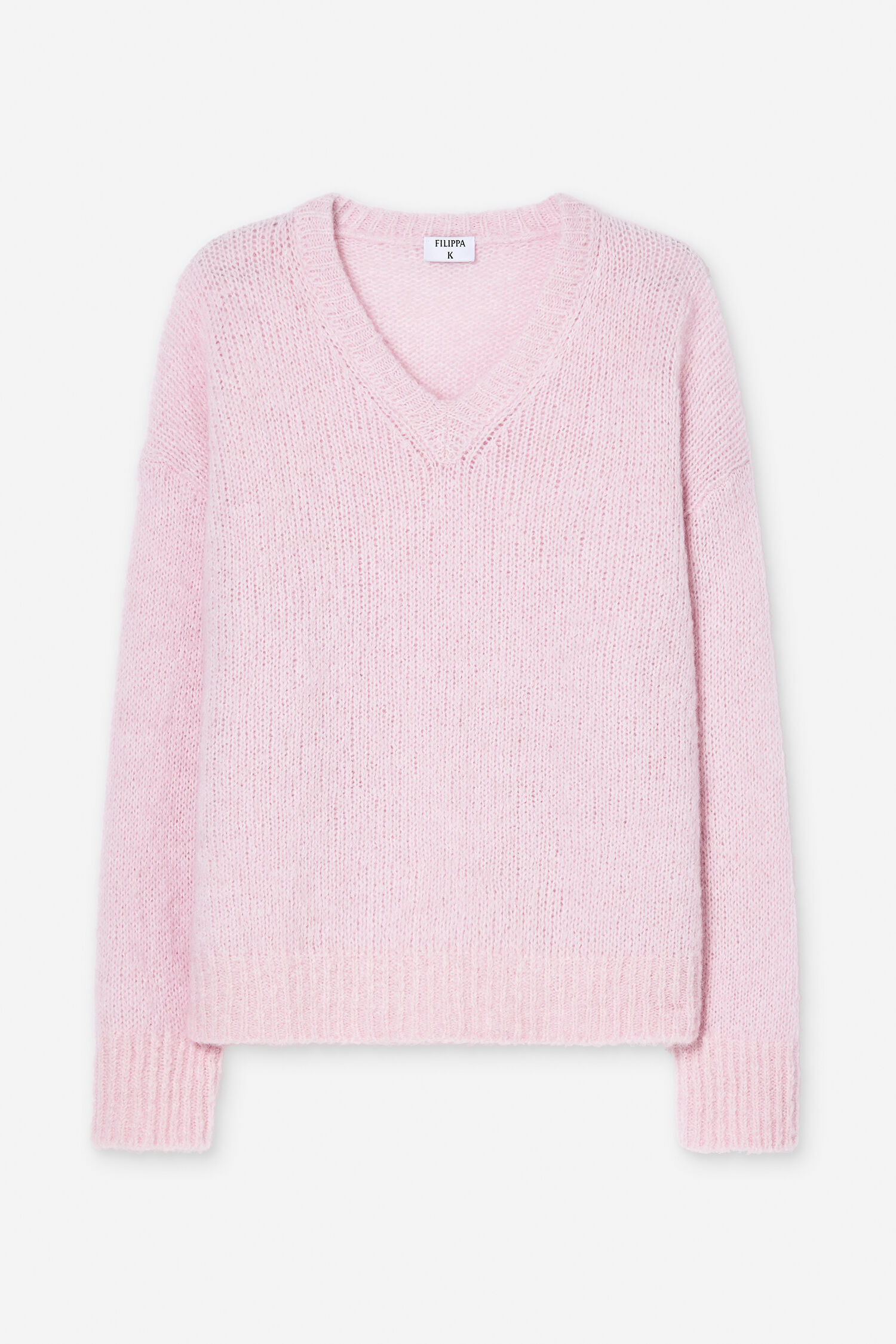 Hairy Alpaca V-Neck Sweater