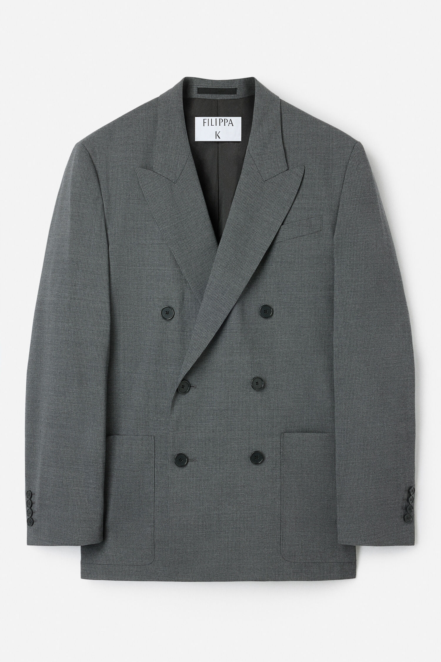 Michael Pinstripe Blazer