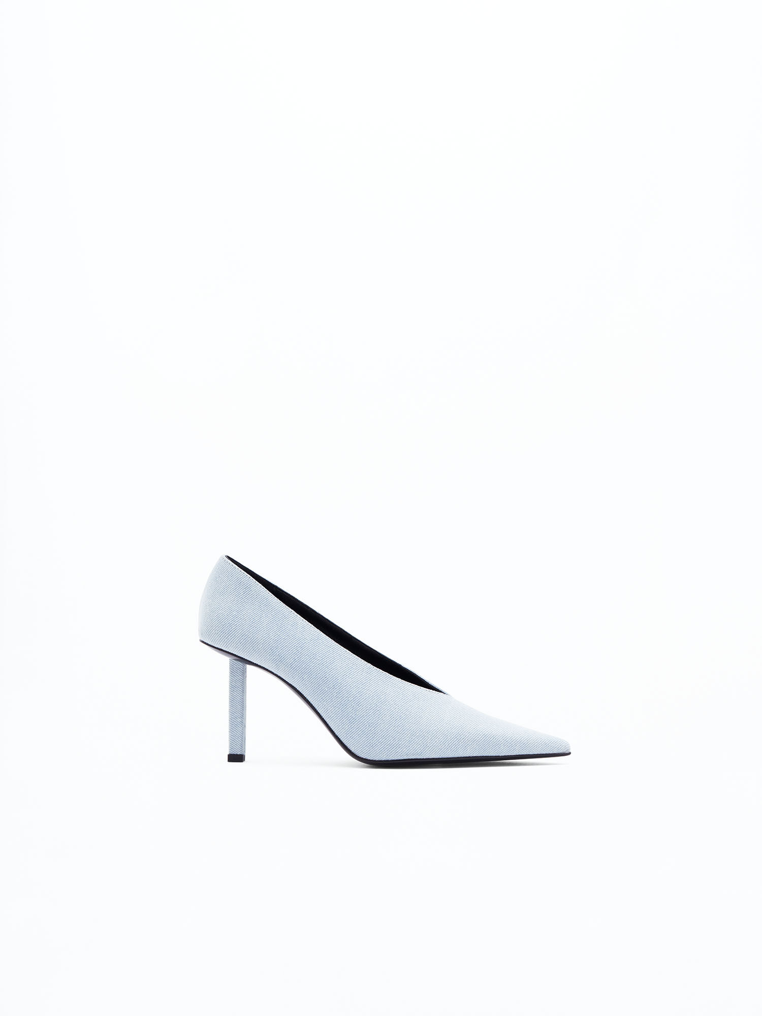 Puntige hoge gympen Light Blue Filippa K