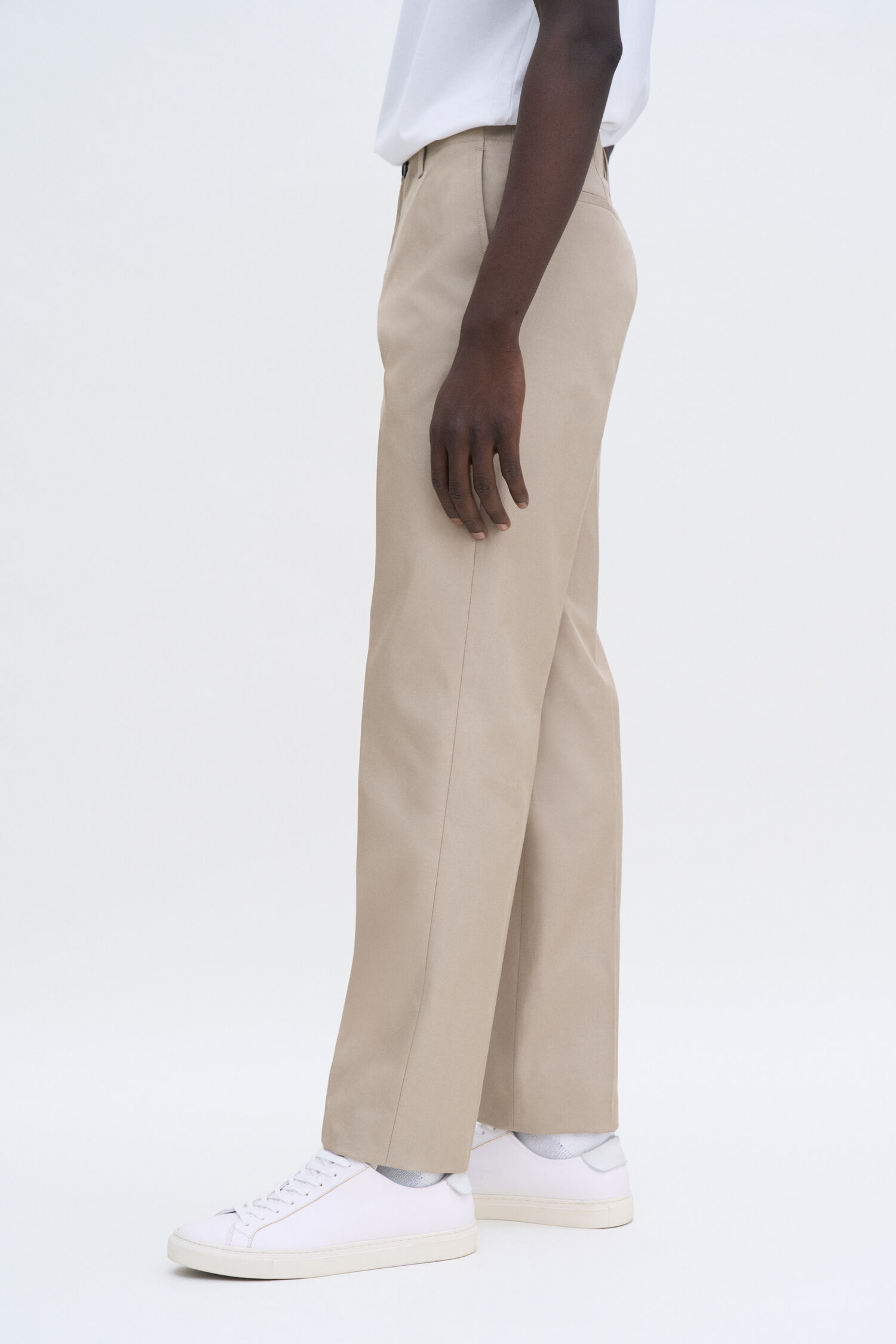 Cotton Tailored Trousers