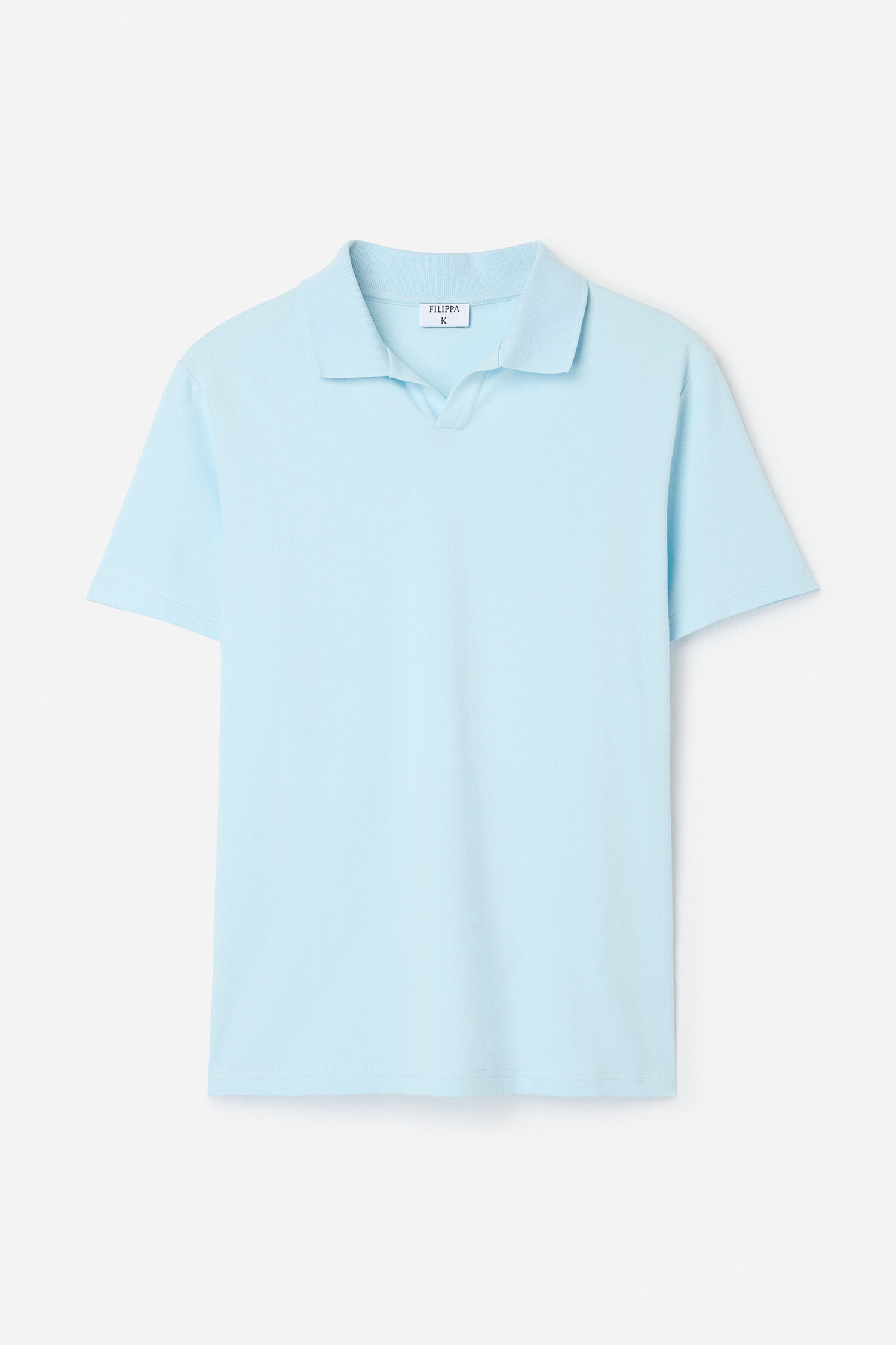 Stretch Cotton Polo T-Shirt