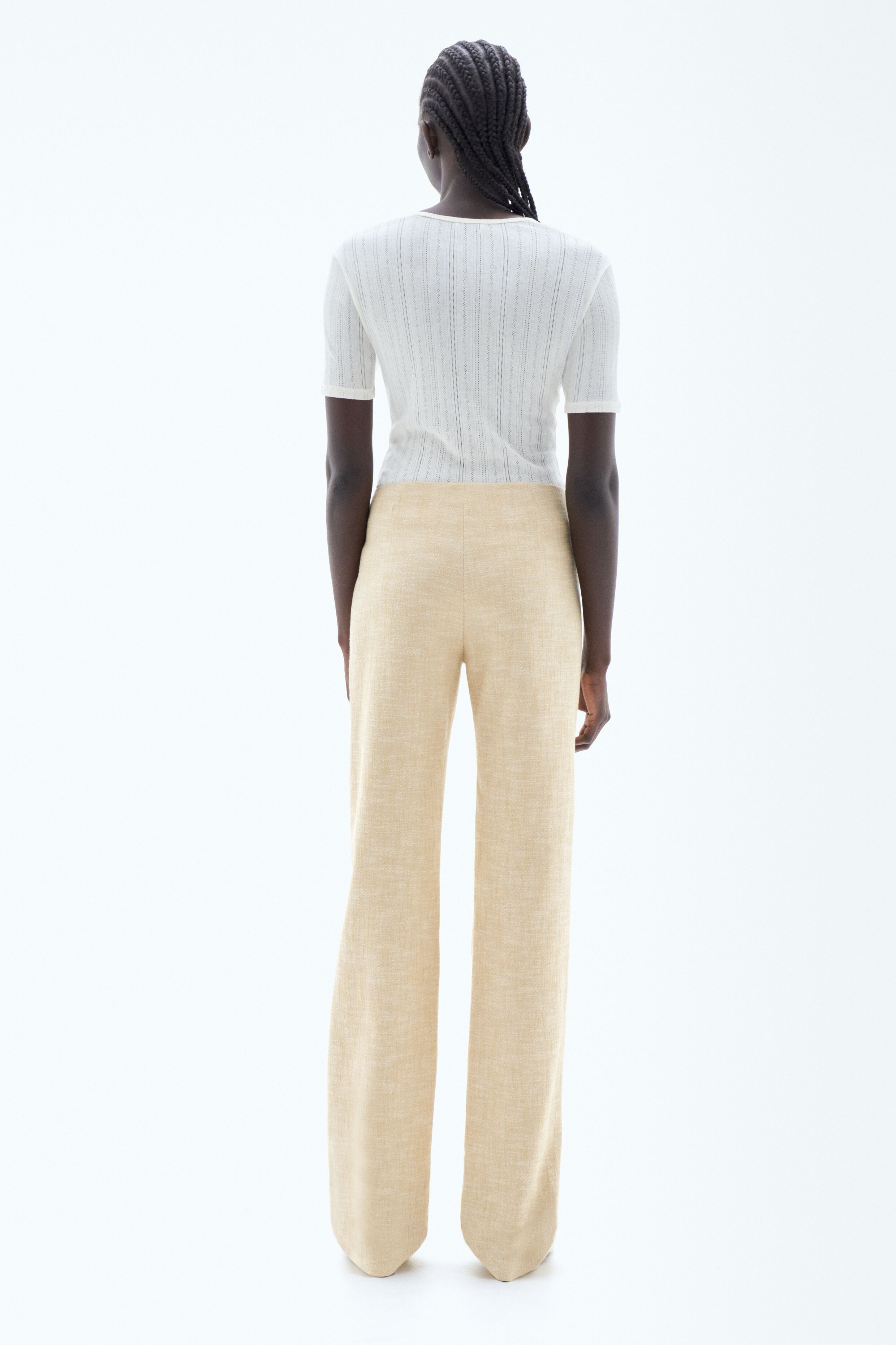 Pointelle Tee Chalk White Filippa K