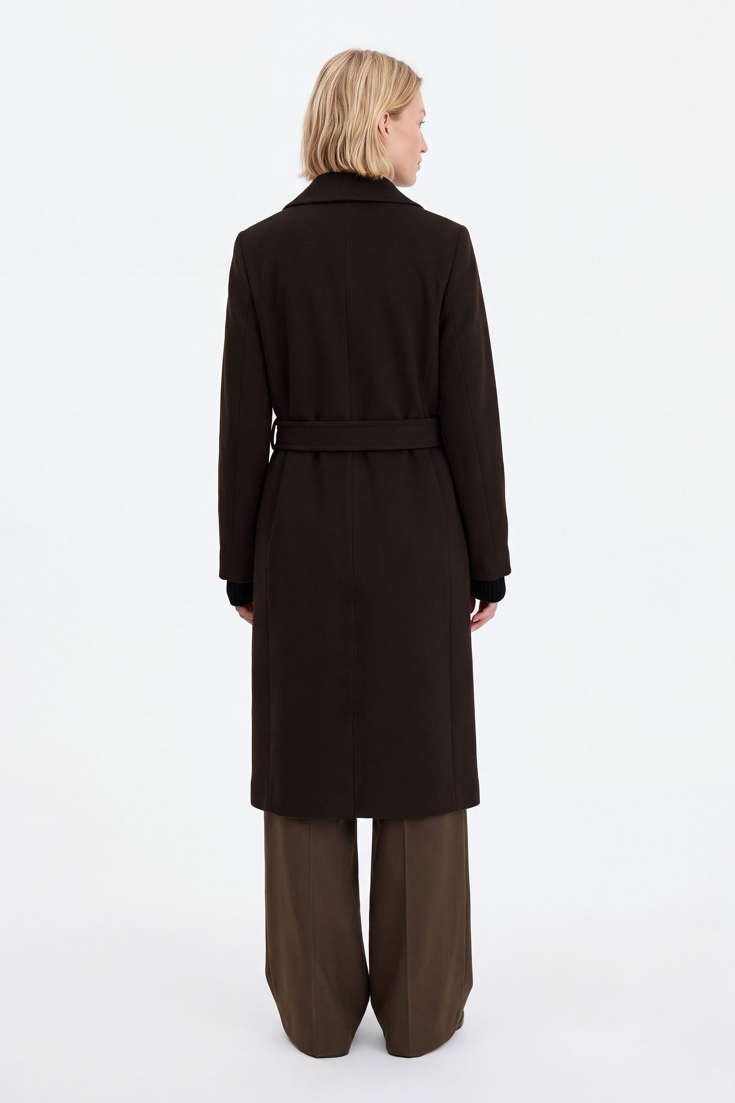 Charlotte Wool Belted Coat