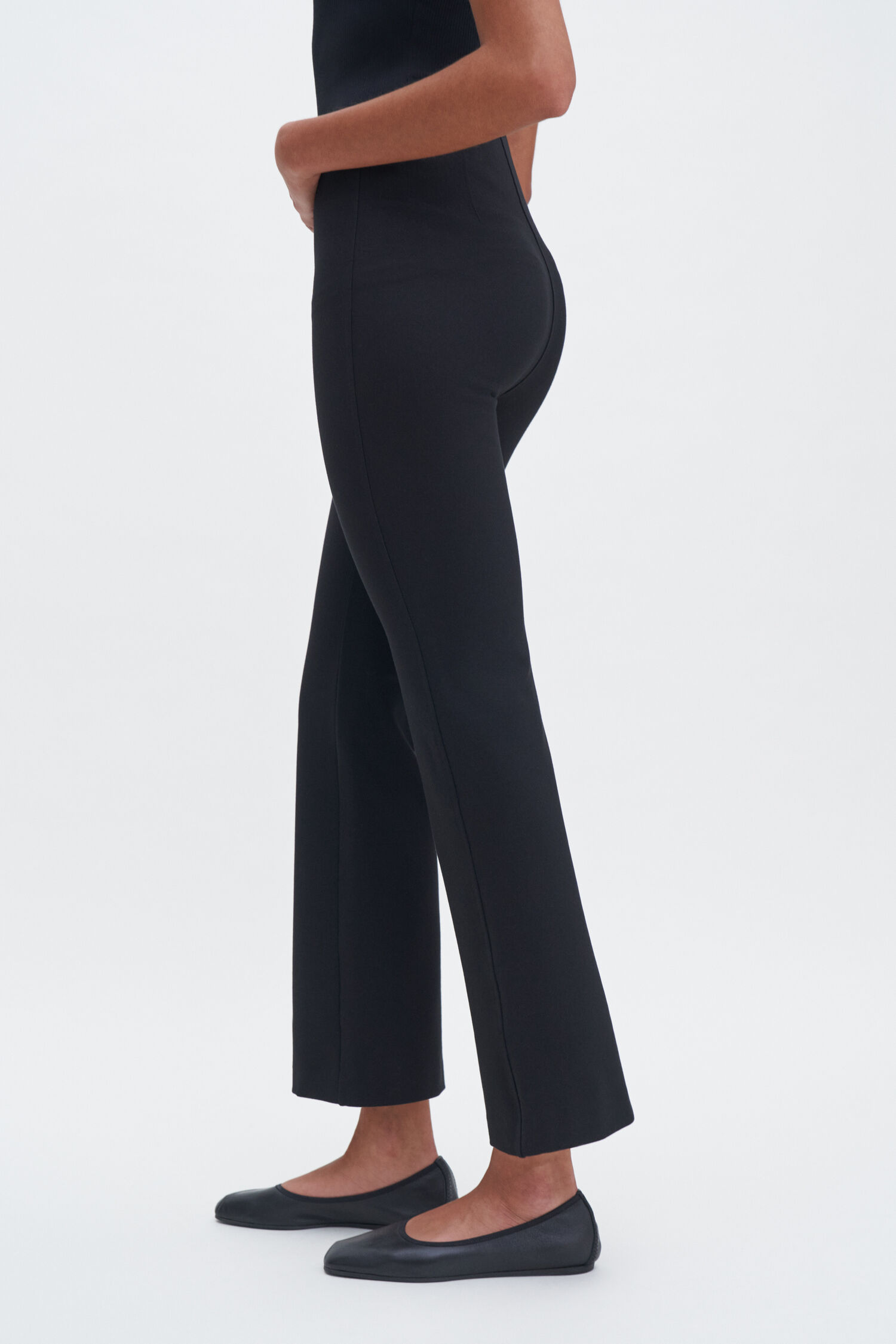 Filippa K Flared Jersey Trousers