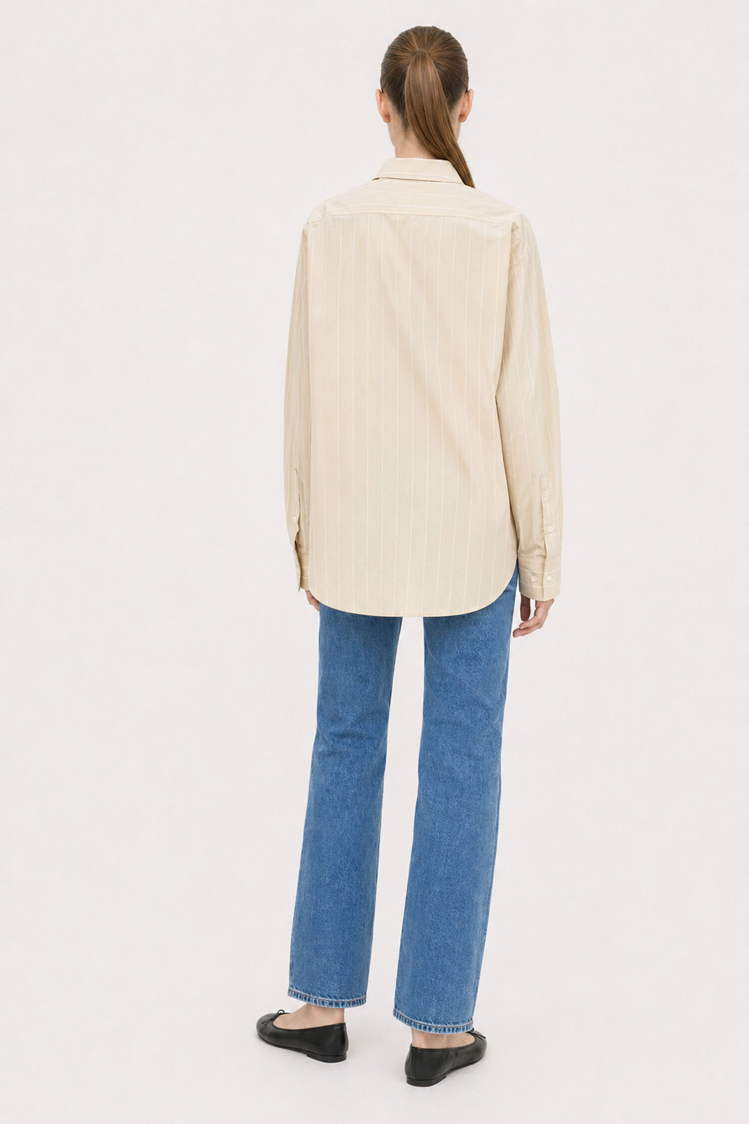 Stripe Poplin Shirt