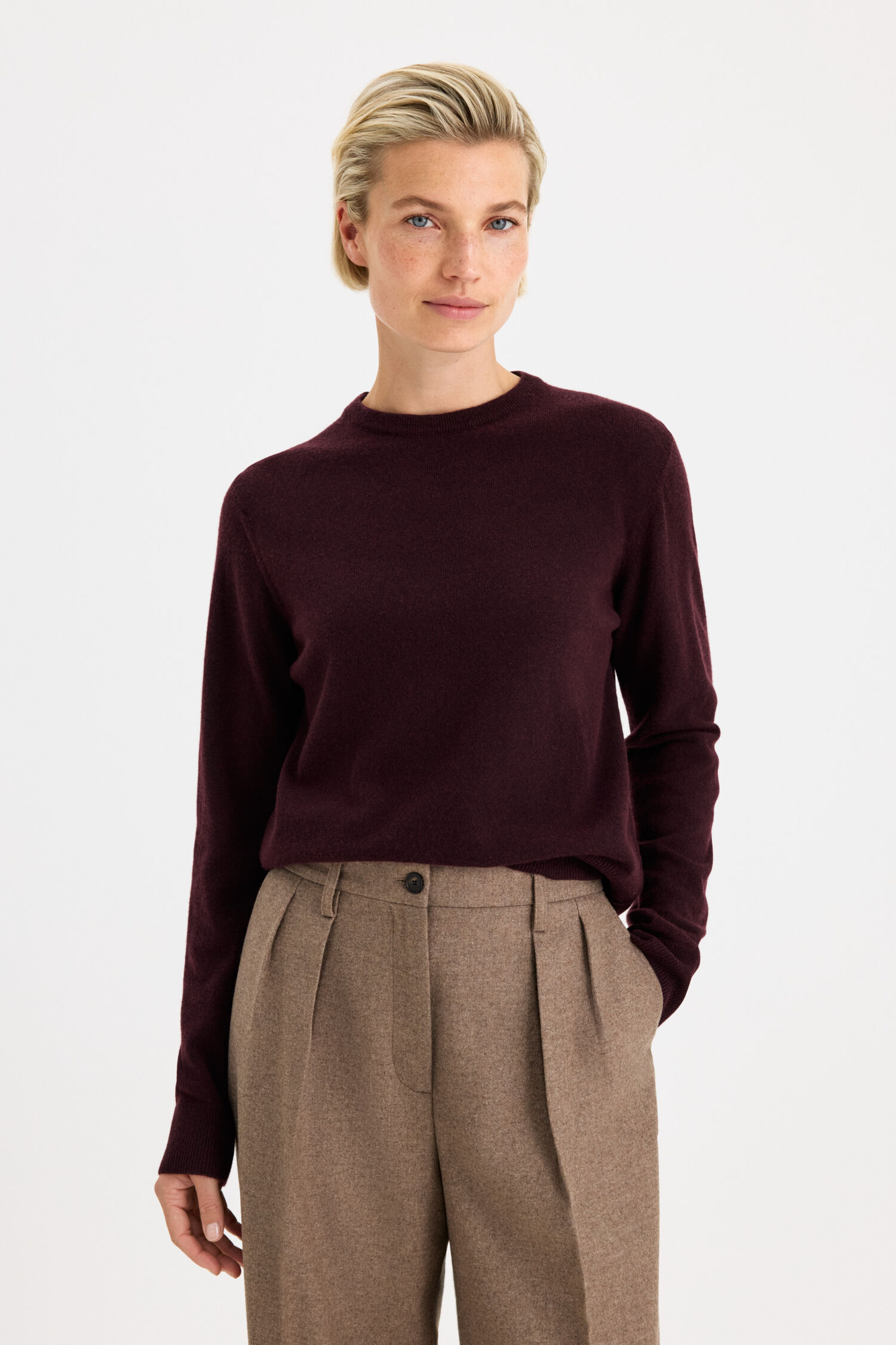 Soft Wool Crewneck Sweater