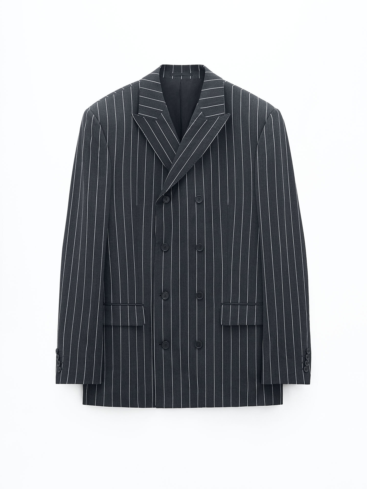 Pinstripe blazer men deals