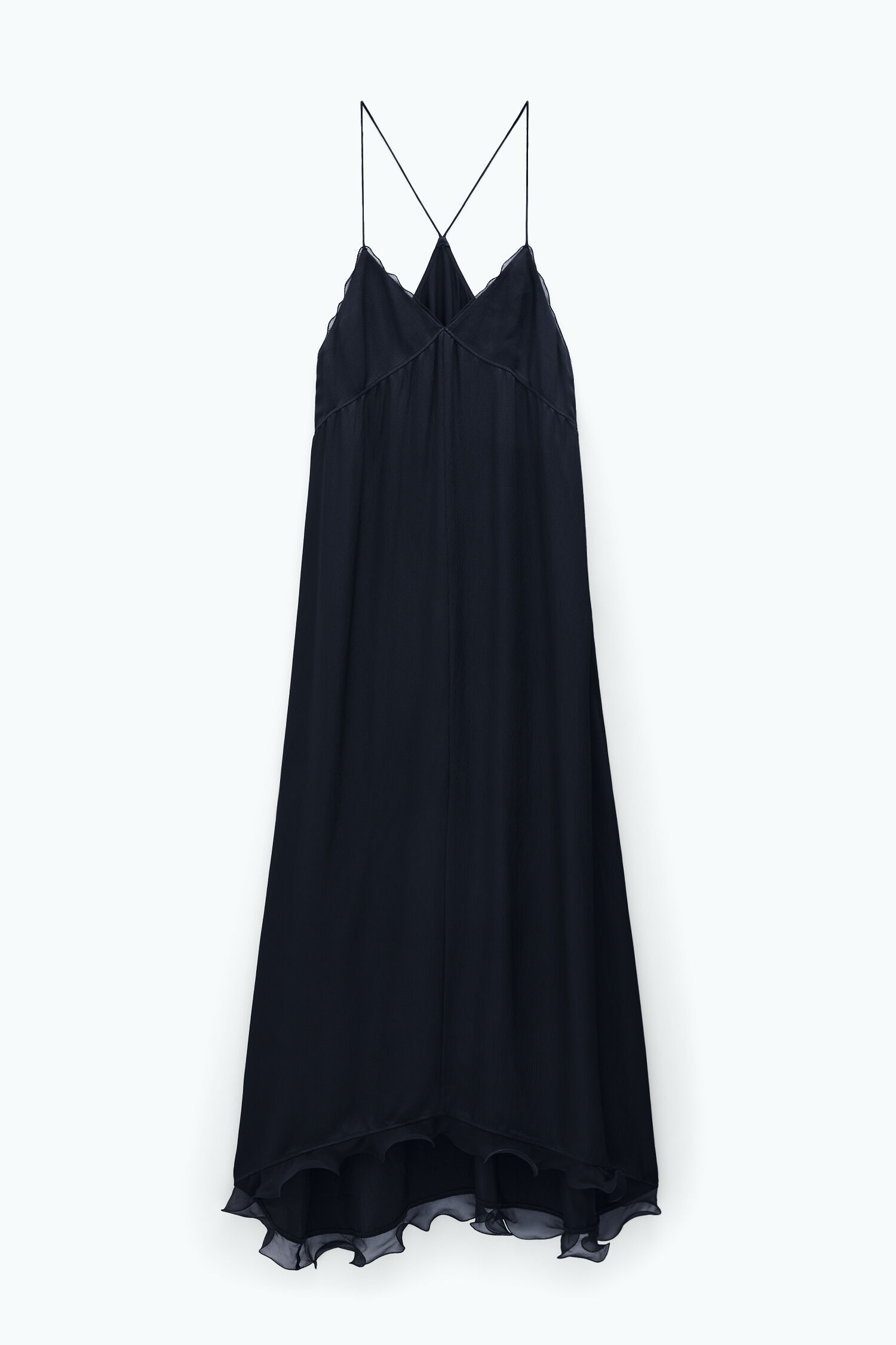 Filippa k crepe frill dress on sale