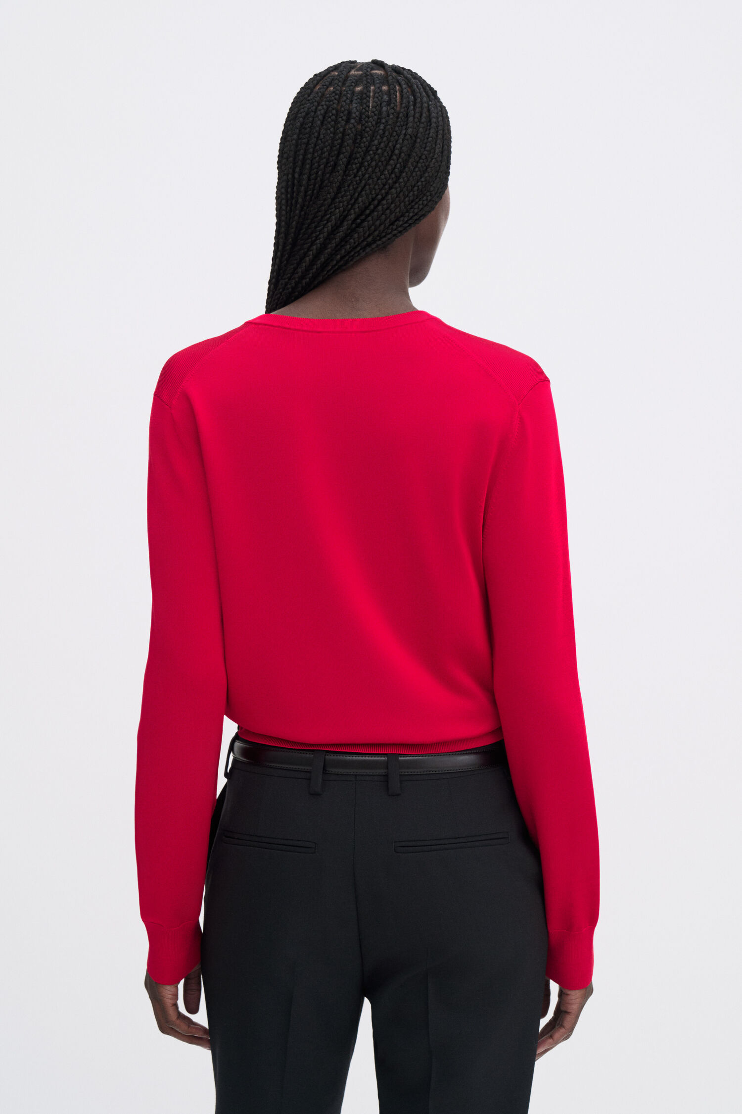 Glossy Knit Cardigan