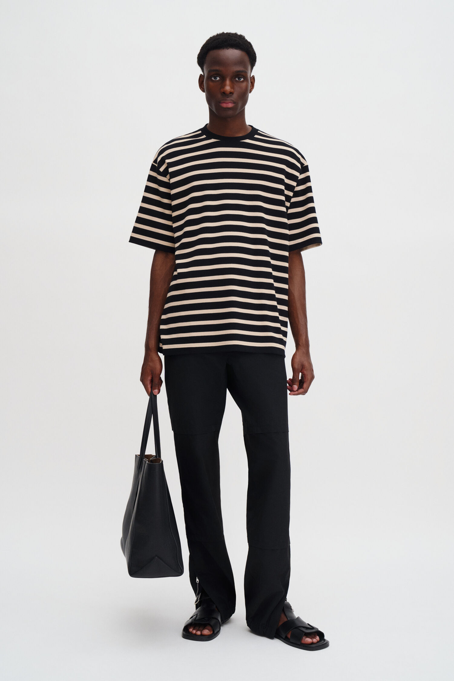 Striped Crewneck Tee