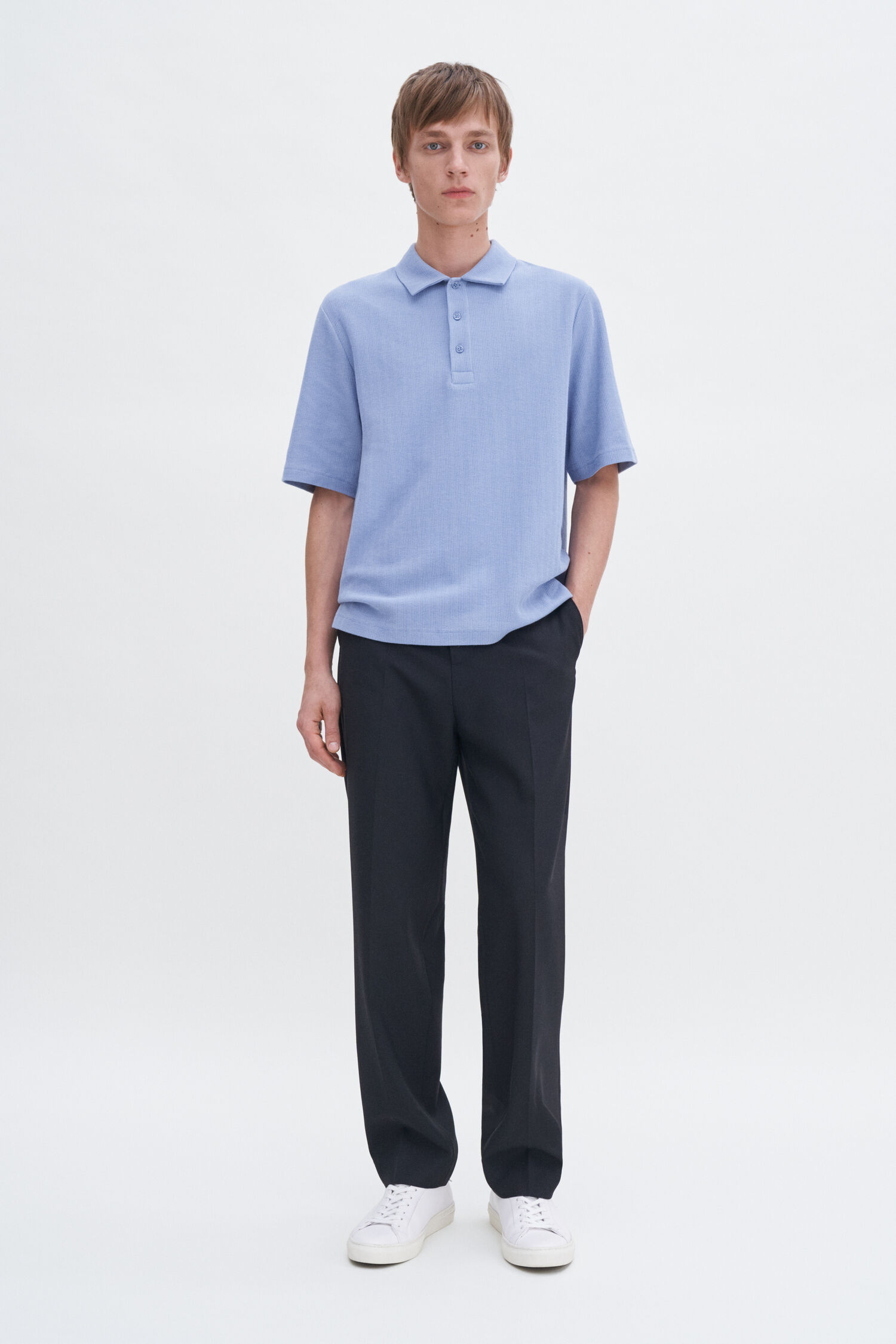 Cotton Jersey Polo Shirt