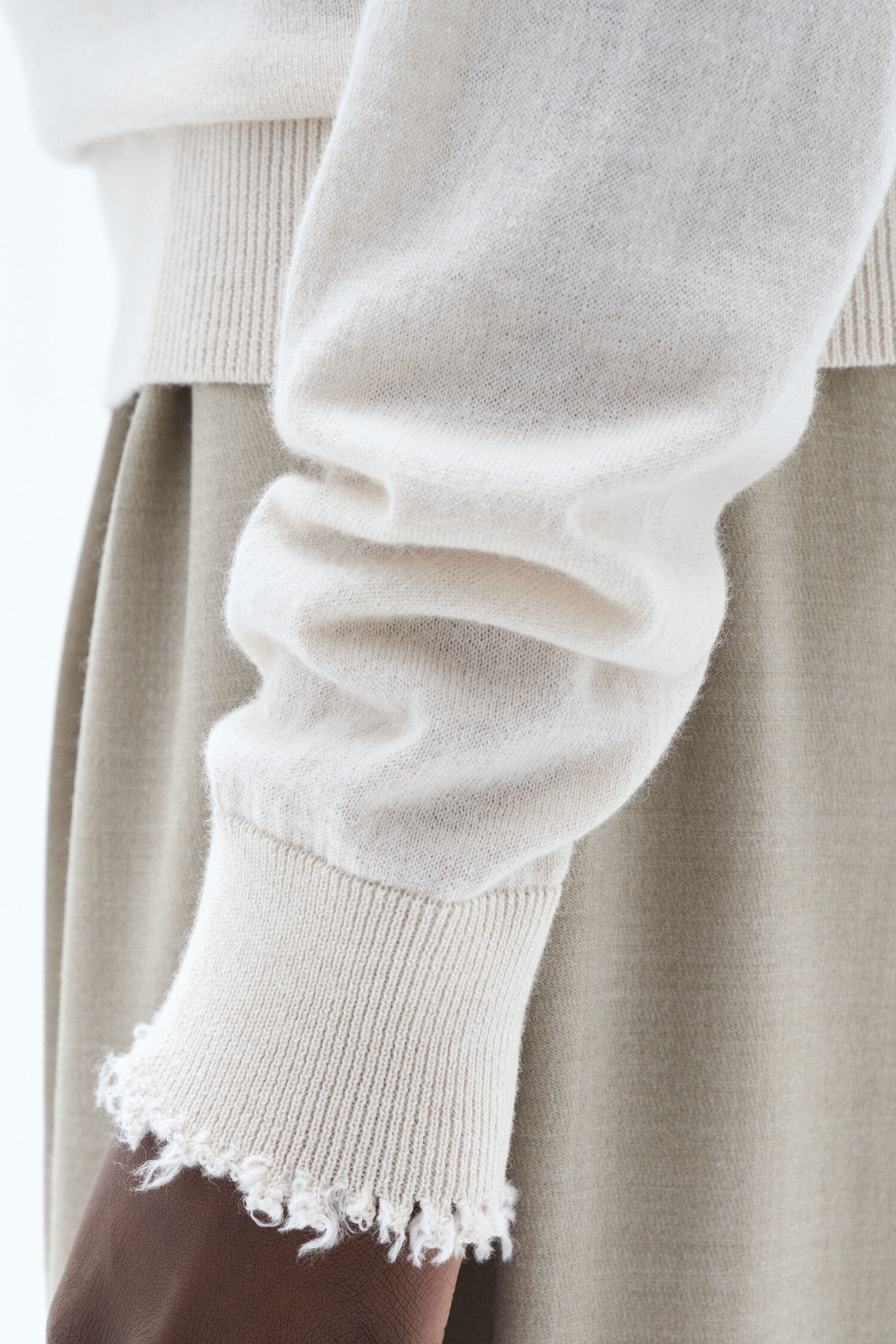 Filippa k frayed sweater top