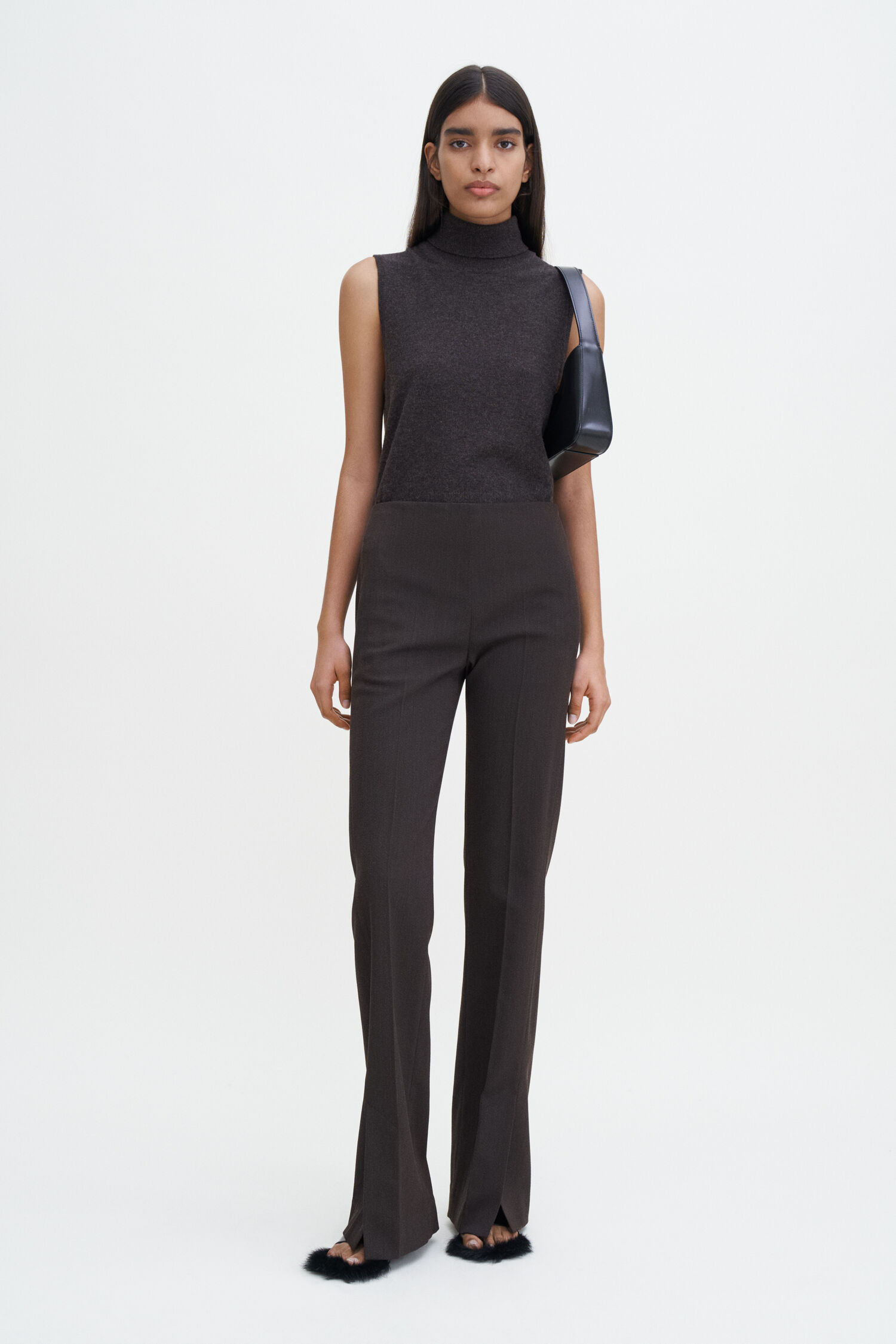 Twill Twist Seam Trousers