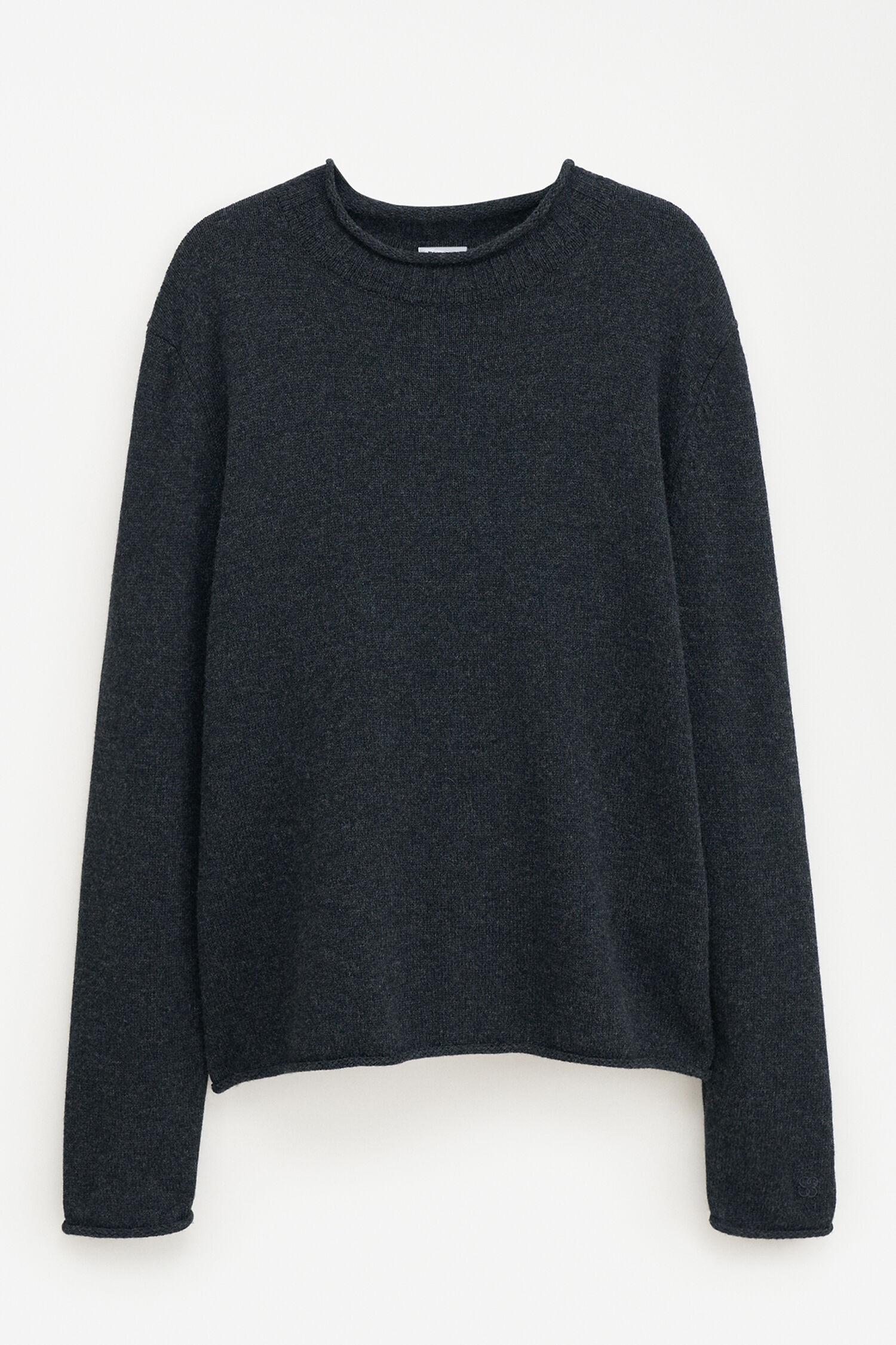 Rolled Hem Sweater
