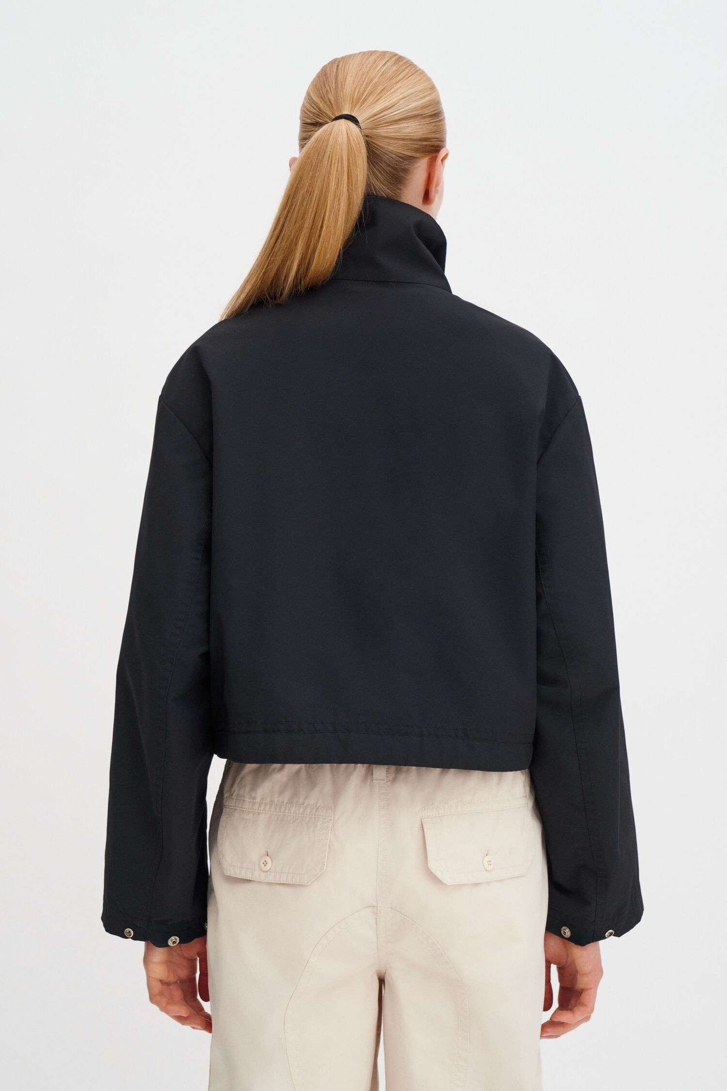 Dafina Cropped Track Jacket
