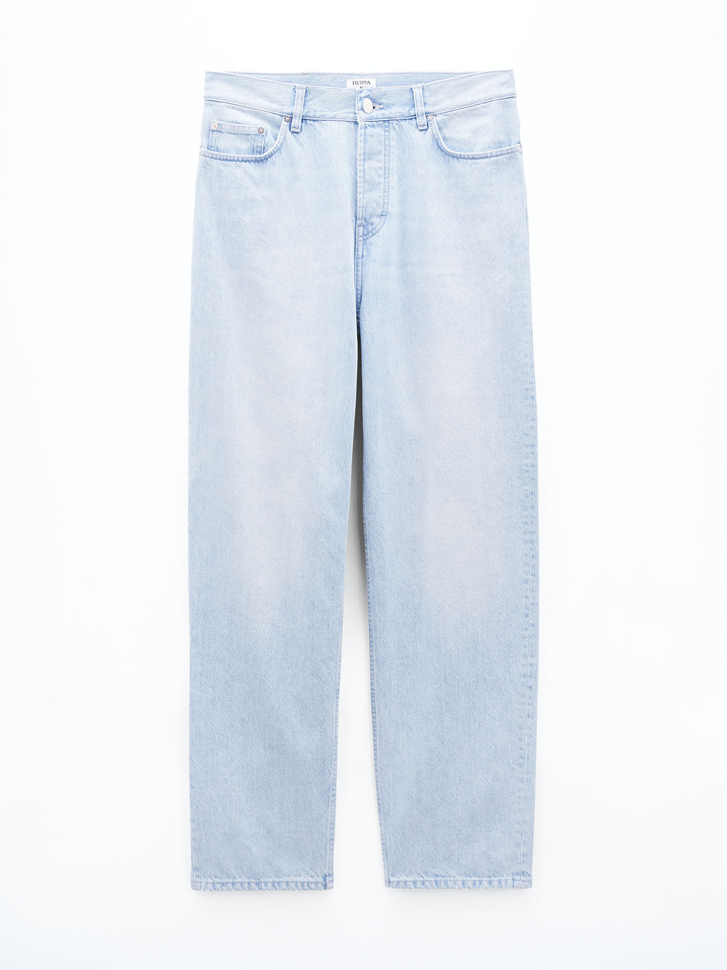 Baggy Tapered Jeans Light Blue Filippa K