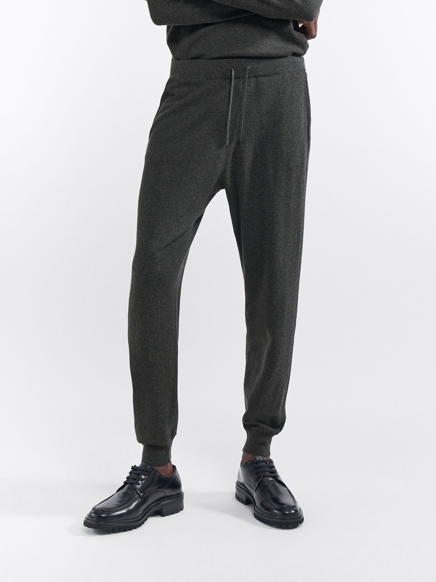 Hall Trouser Anthracite Melange Filippa K